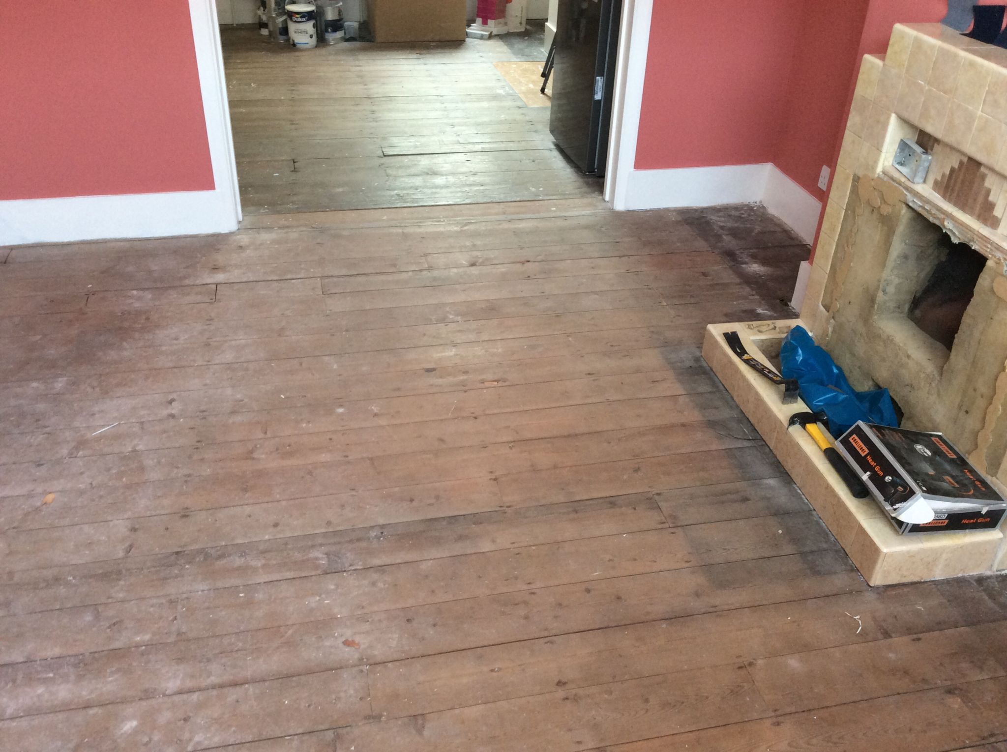 Floor condition before work at N17