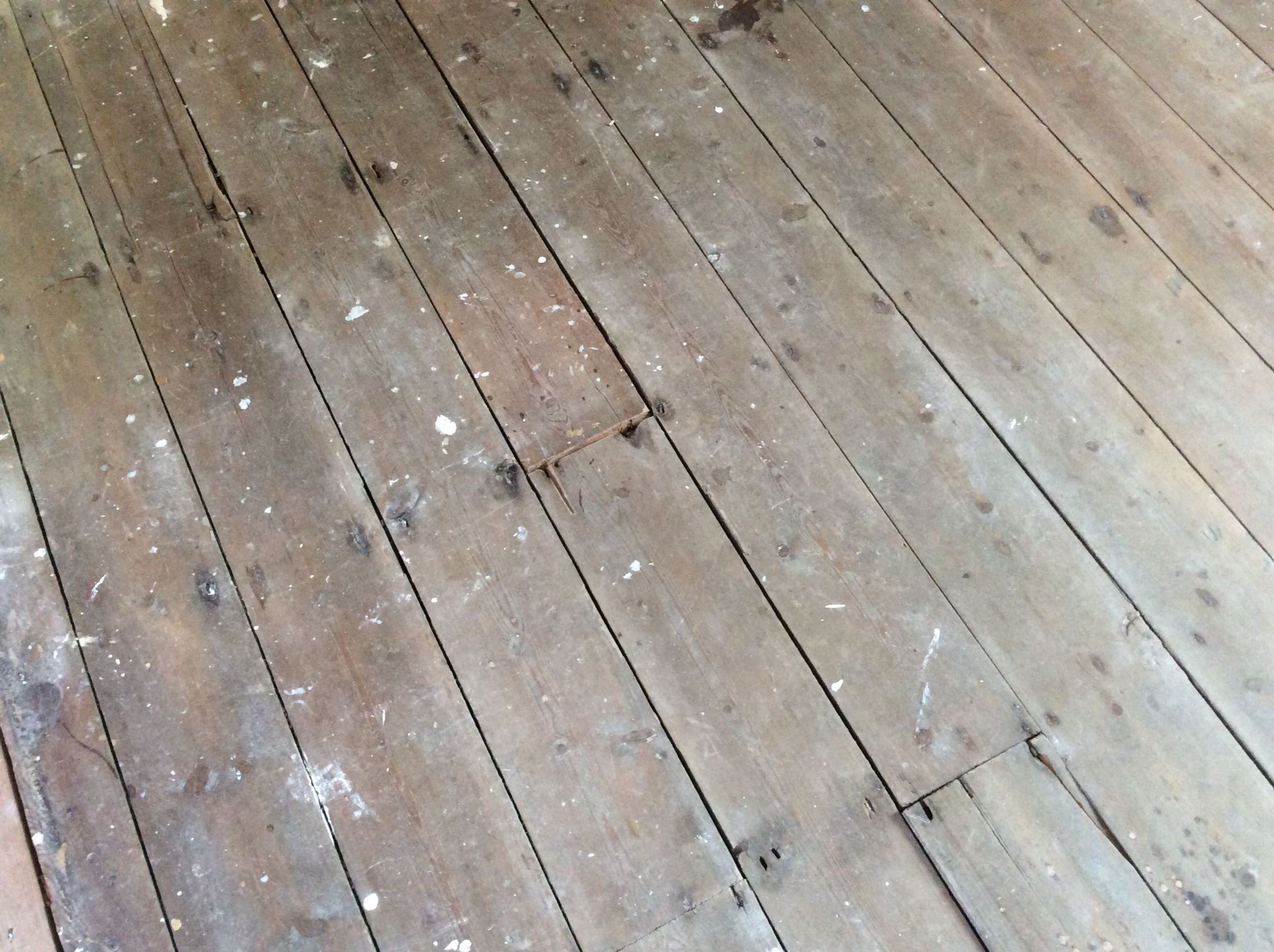 Floor condition before work at N17