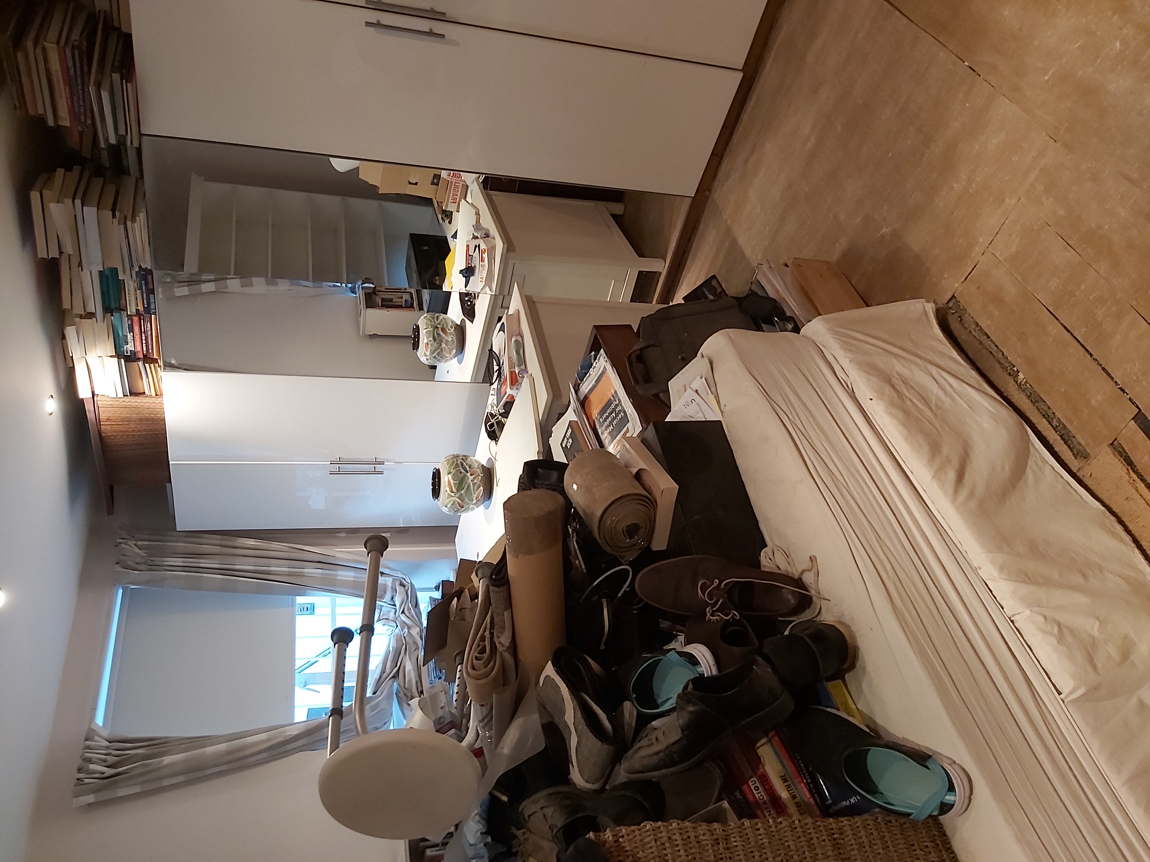 Engineered Wood floor after fitting work in N1