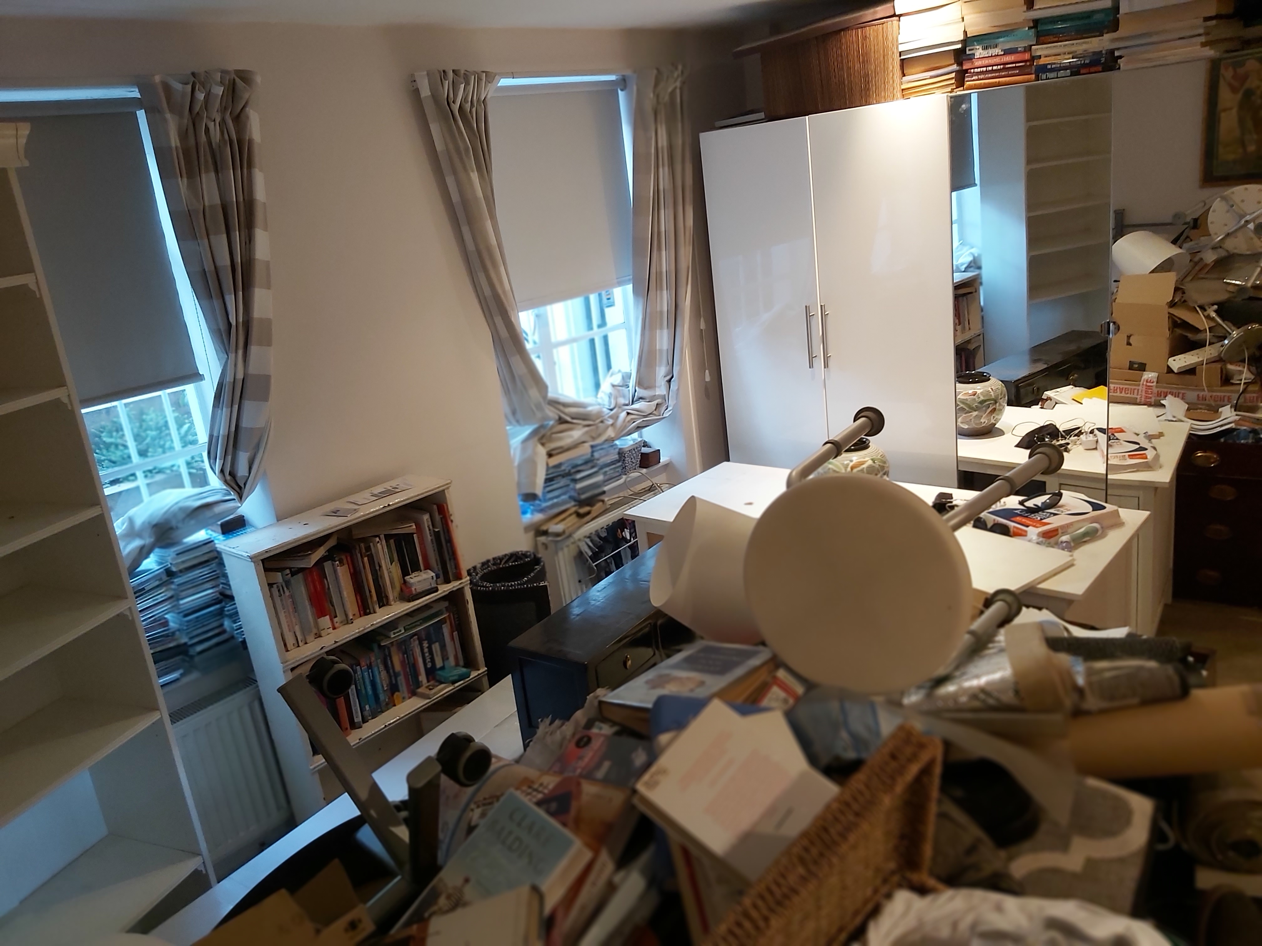 Engineered Wood floor after fitting work in N1