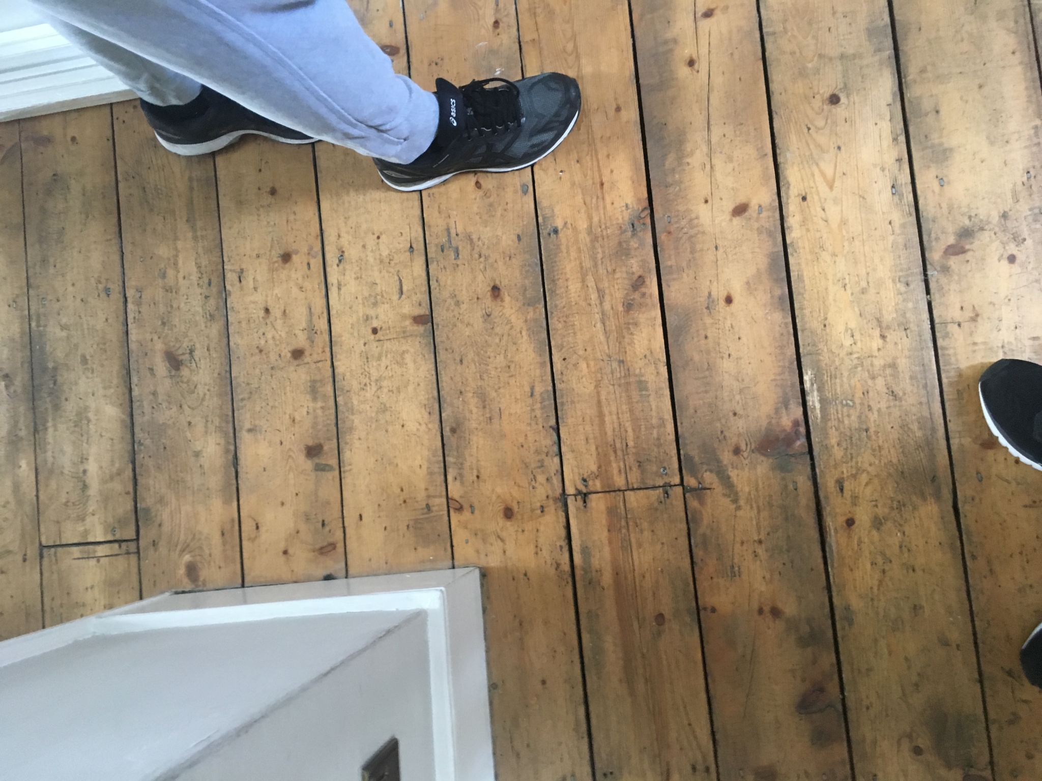 Floor condition before work at N1