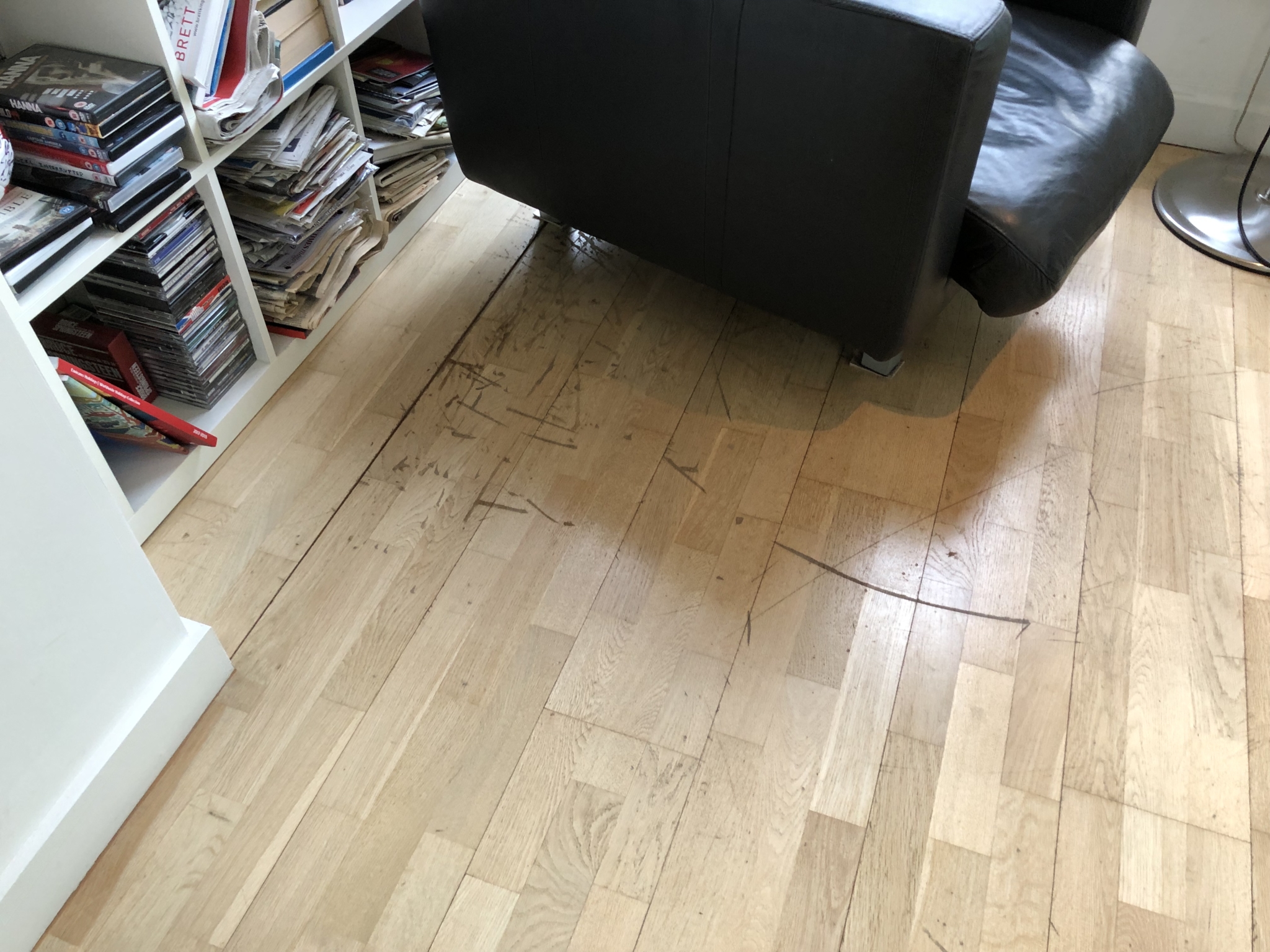 Floor condition before work at N1