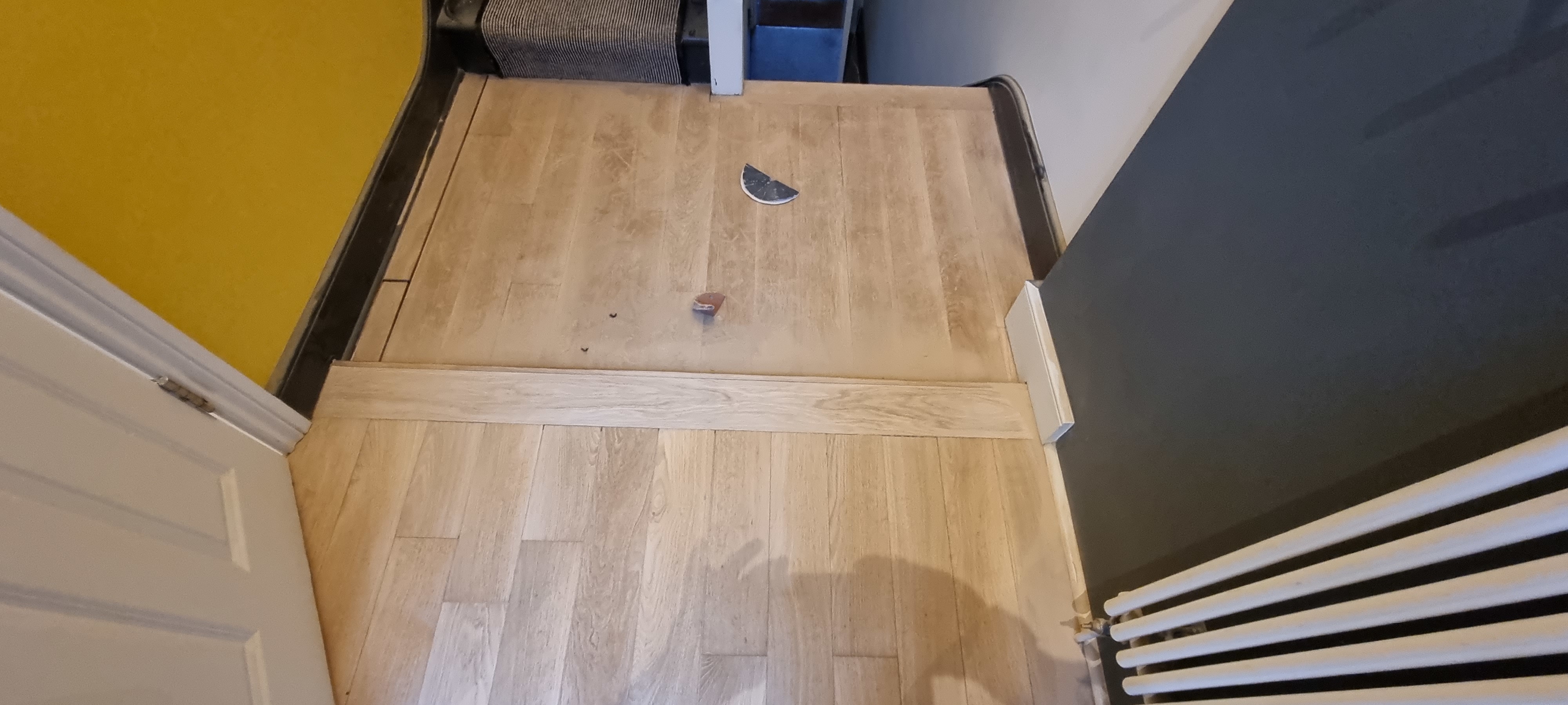 Engineered Wood floor after sanding work in N19