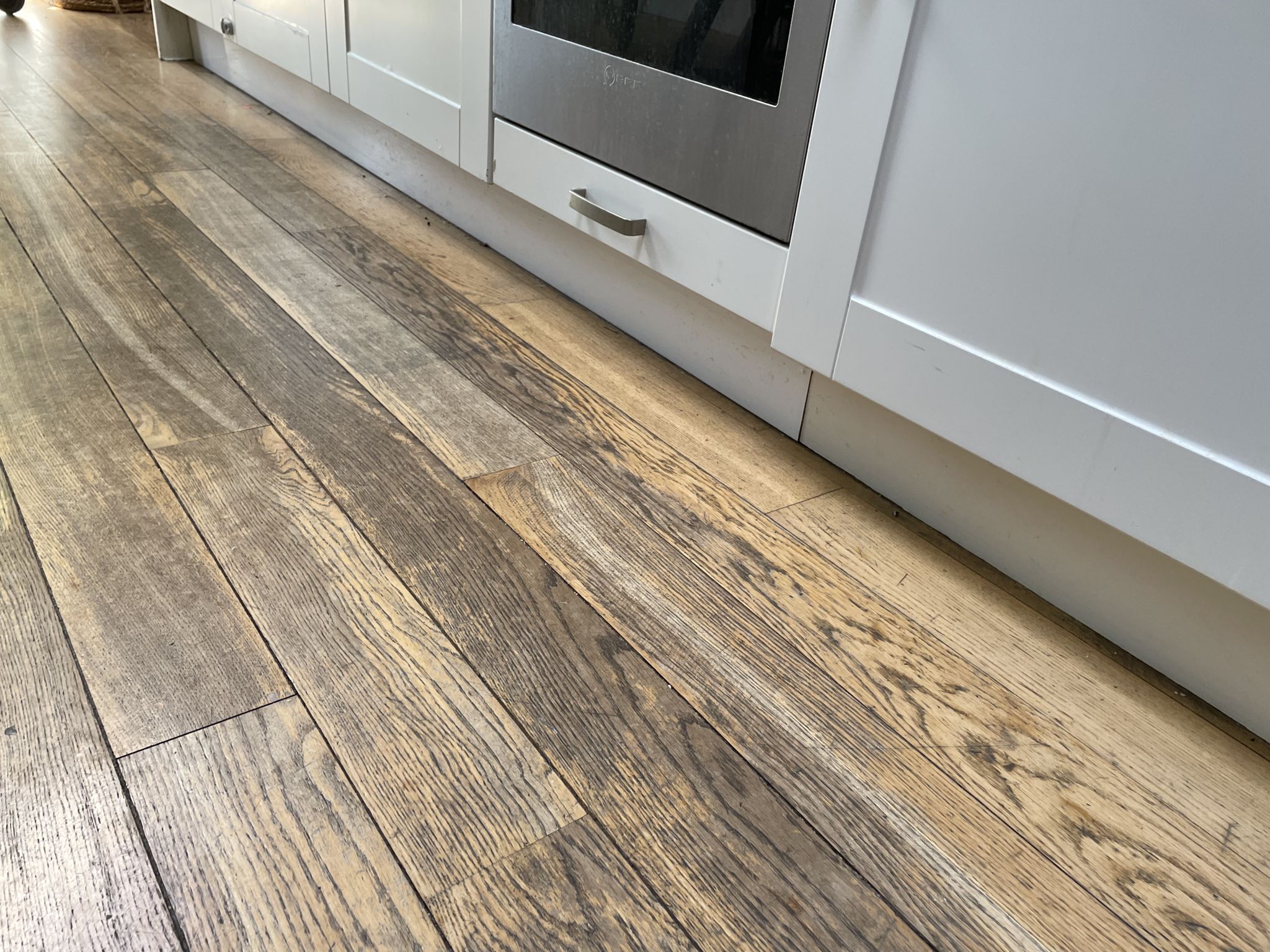 Floor condition before work at N19