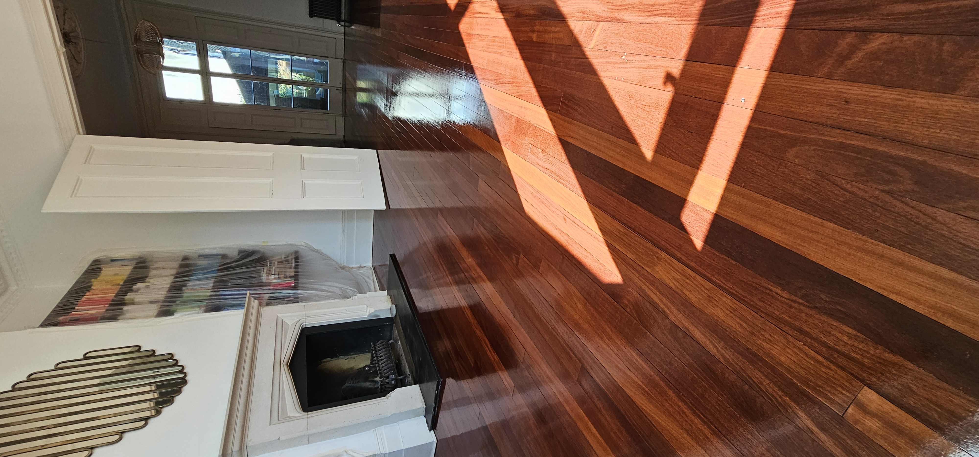 Engineered Wood floor after sanding work in N19