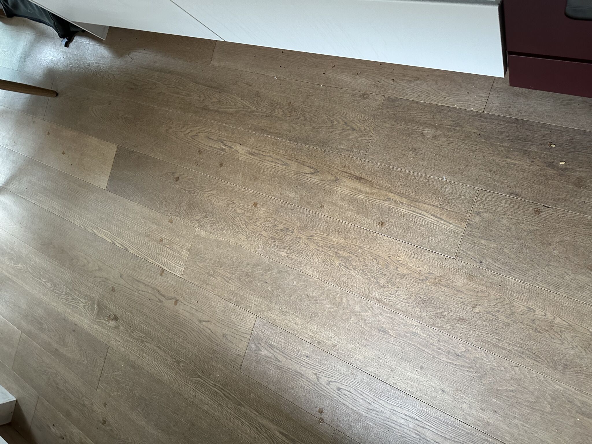 Floor condition before work at N19