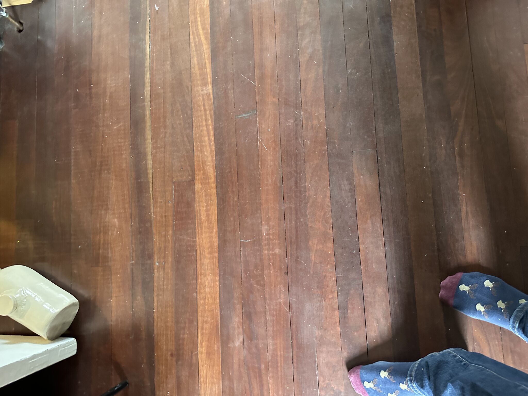 Floor condition before work at N19