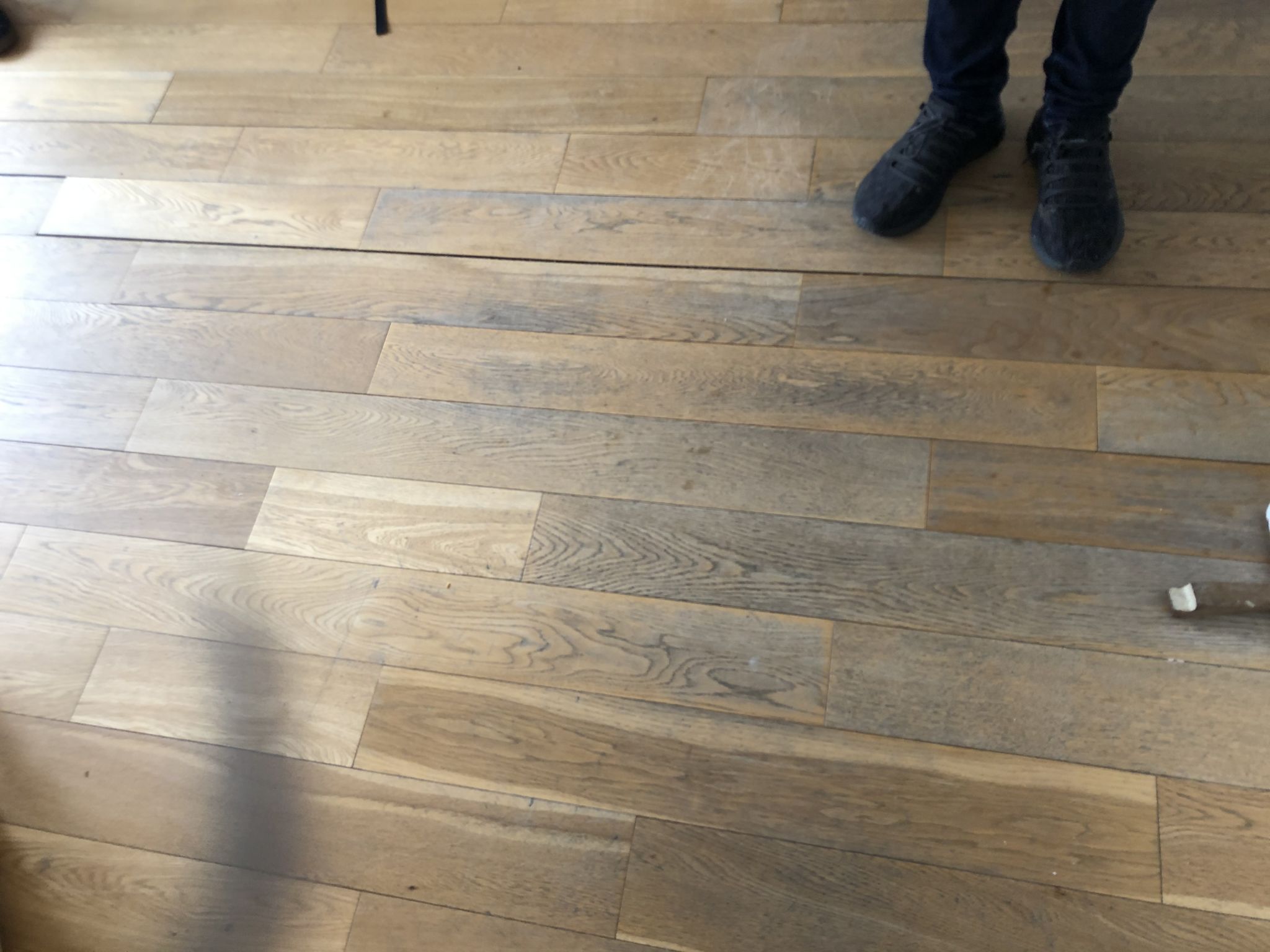 Floor condition before work at N1