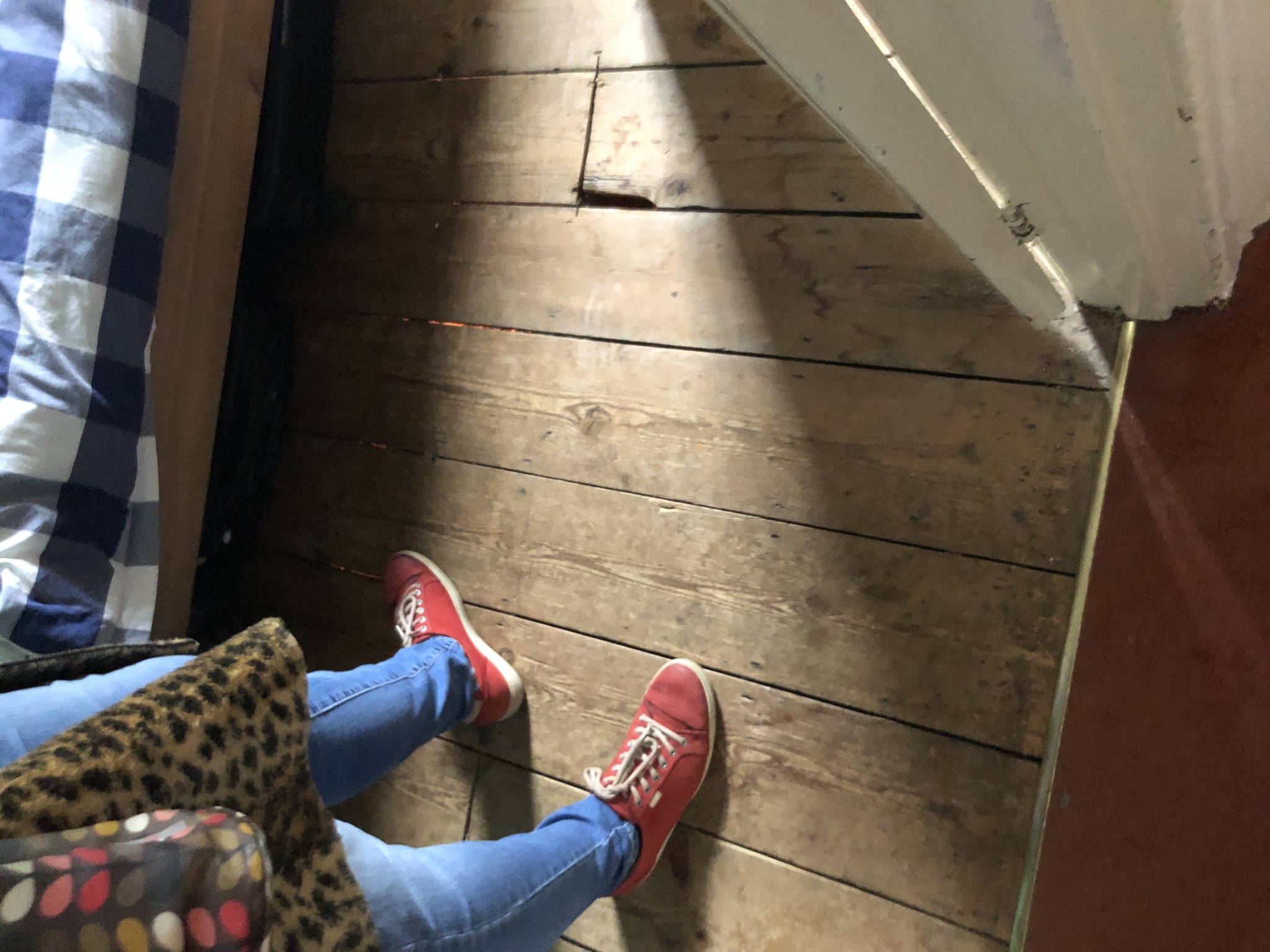 Floor condition before work at N19