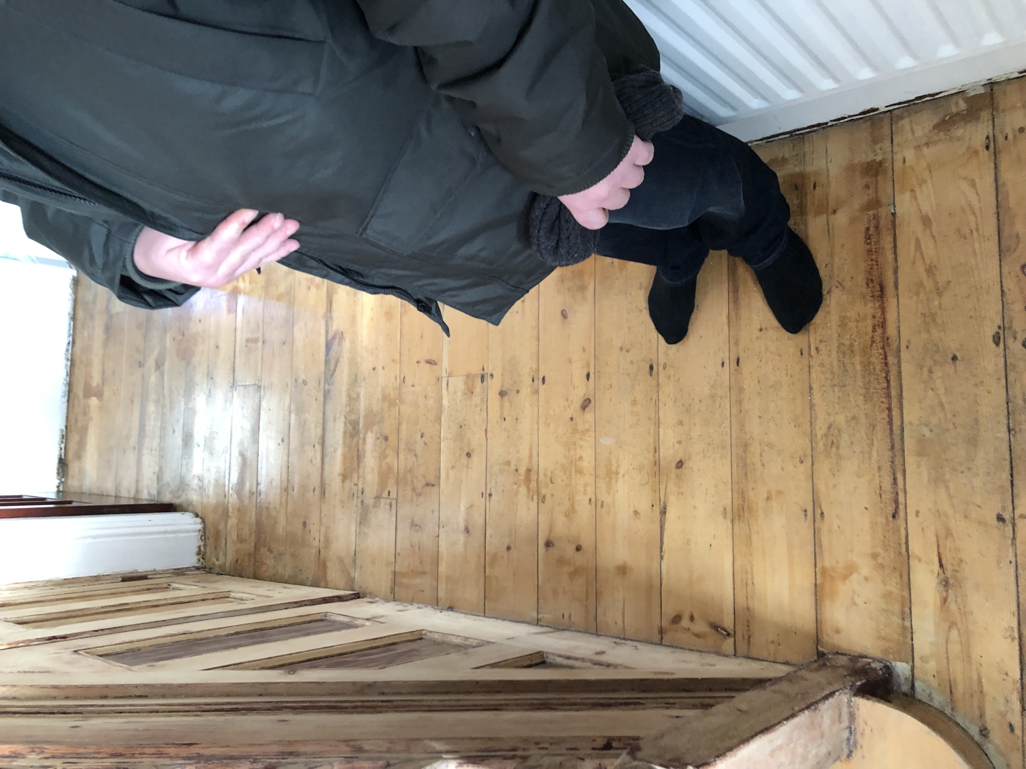 Floor condition before work at N22