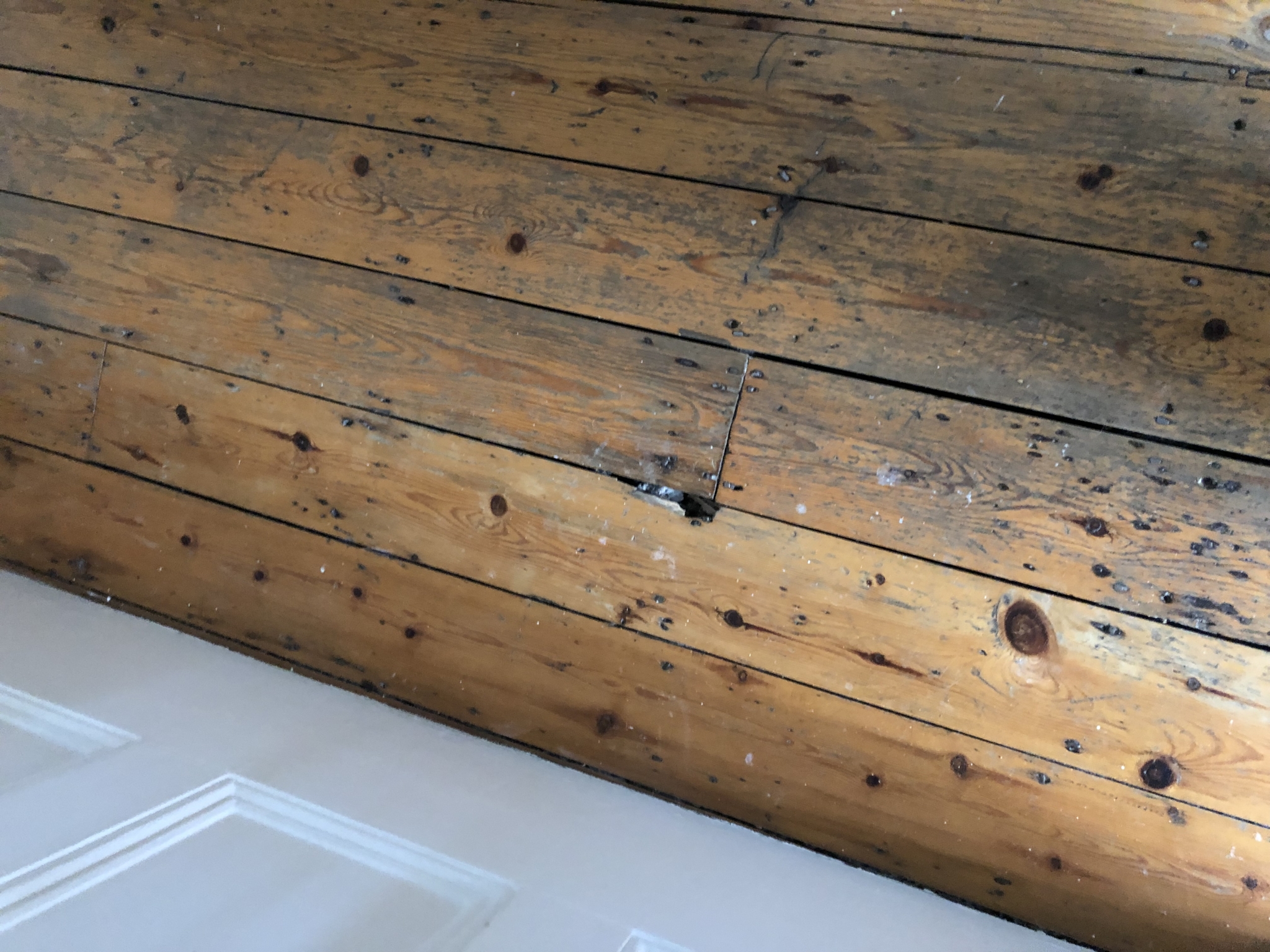 Floor condition before work at N22