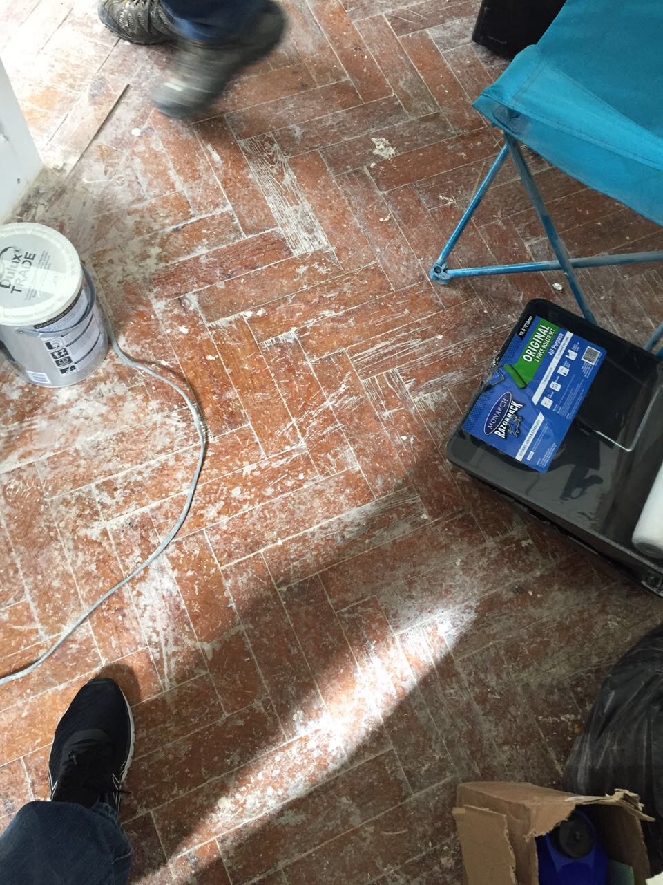 Floor condition before work at N3