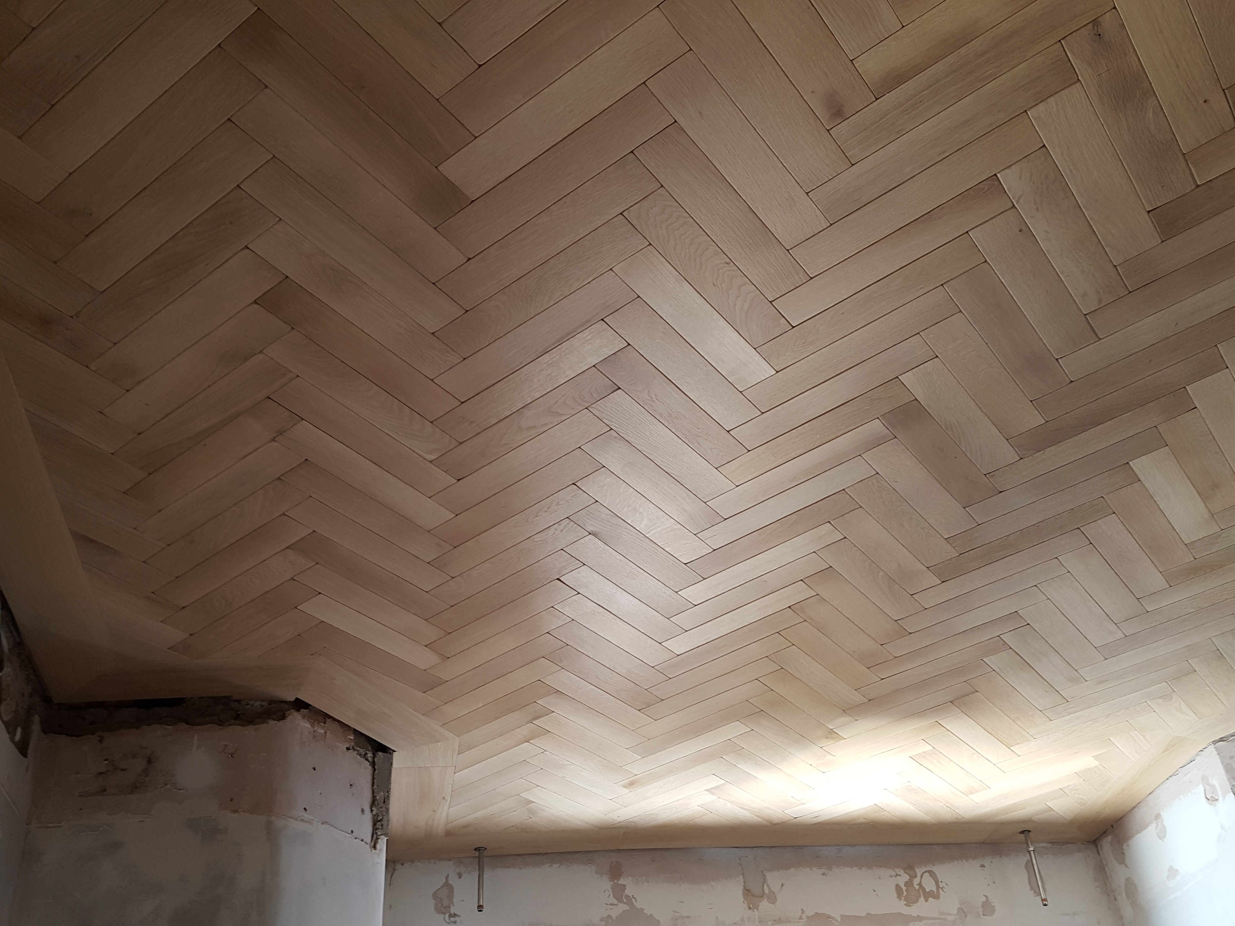 Wood Floor floor after sanding work in N4