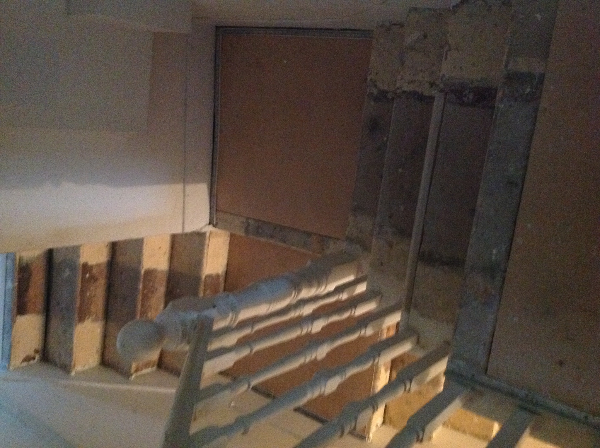 Floor condition before work at N4