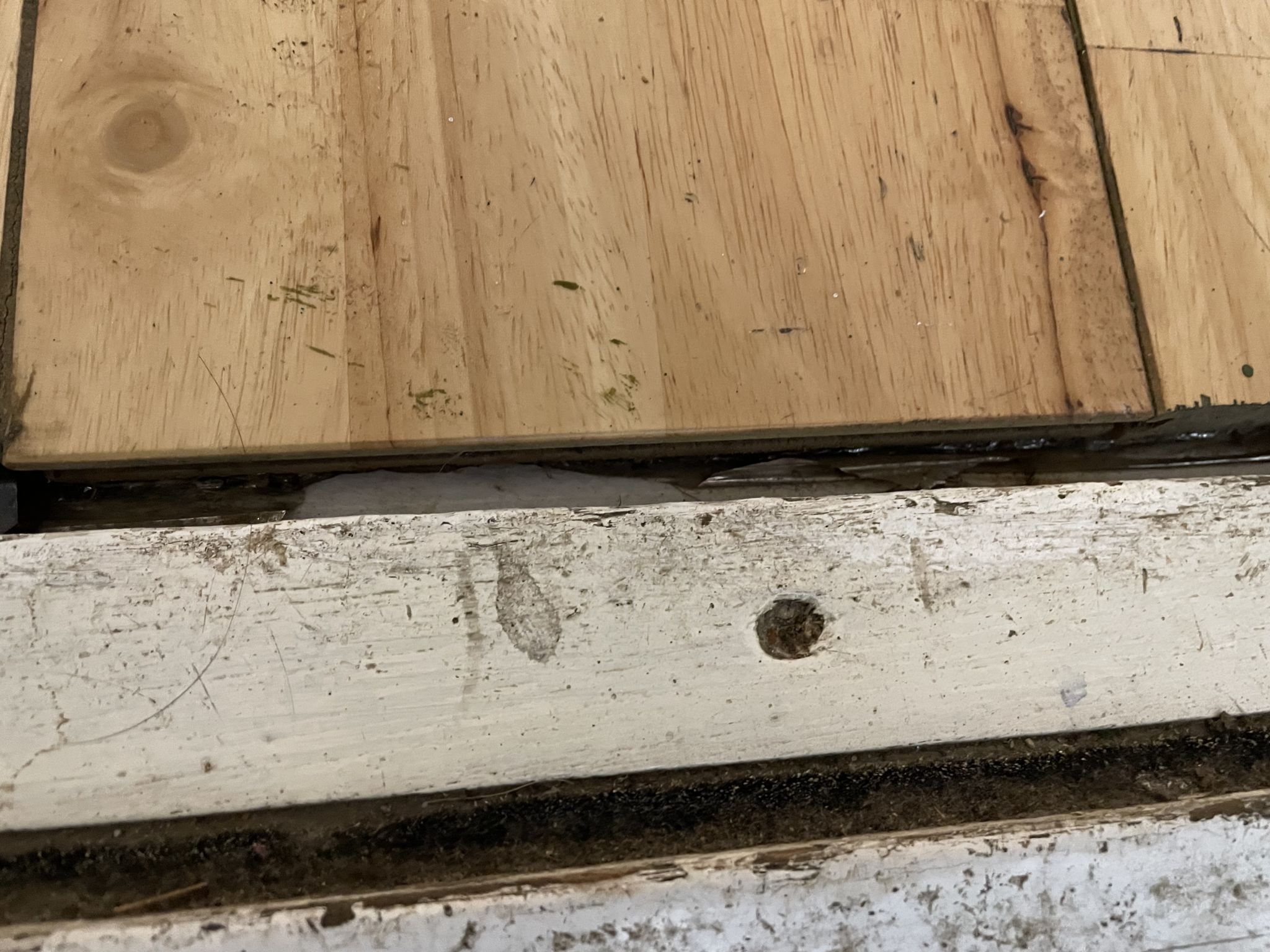 Floor condition before work at N5