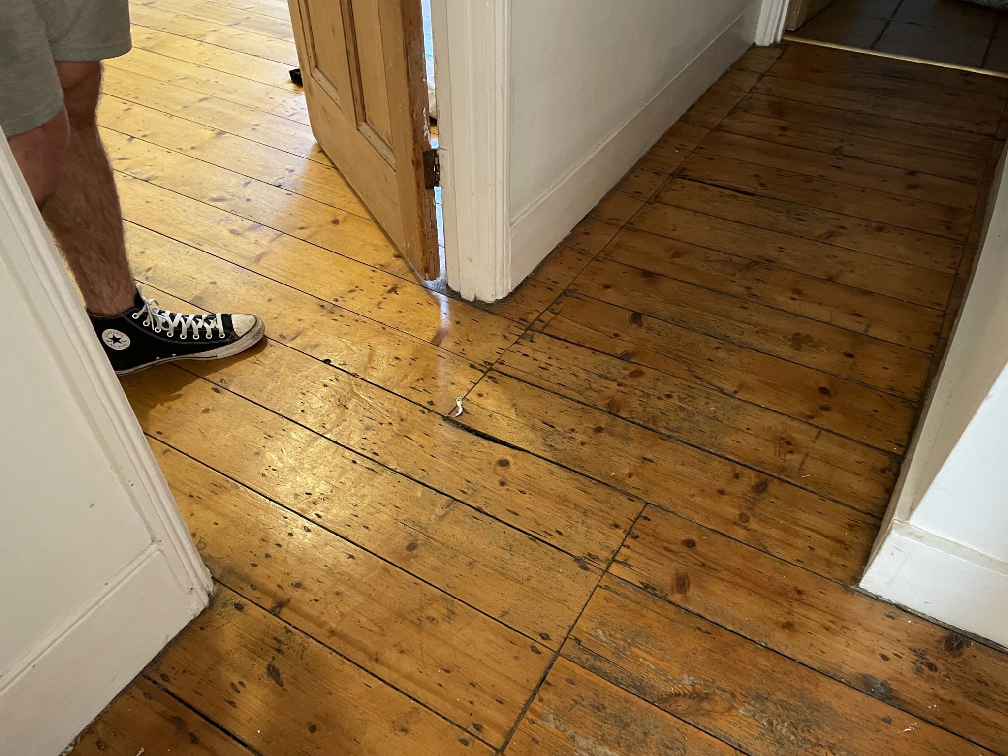 Floor condition before work at N5