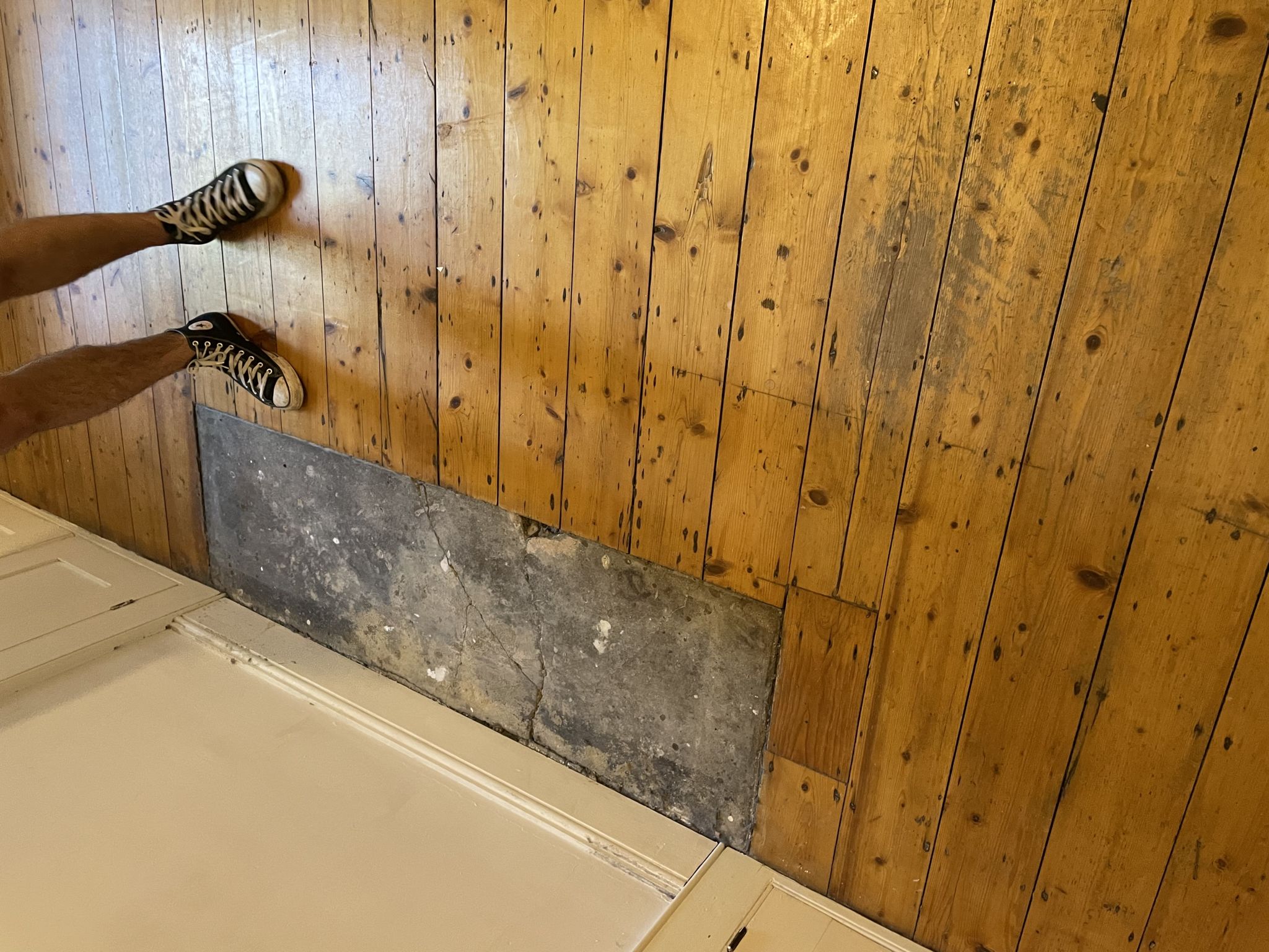 Floor condition before work at N5