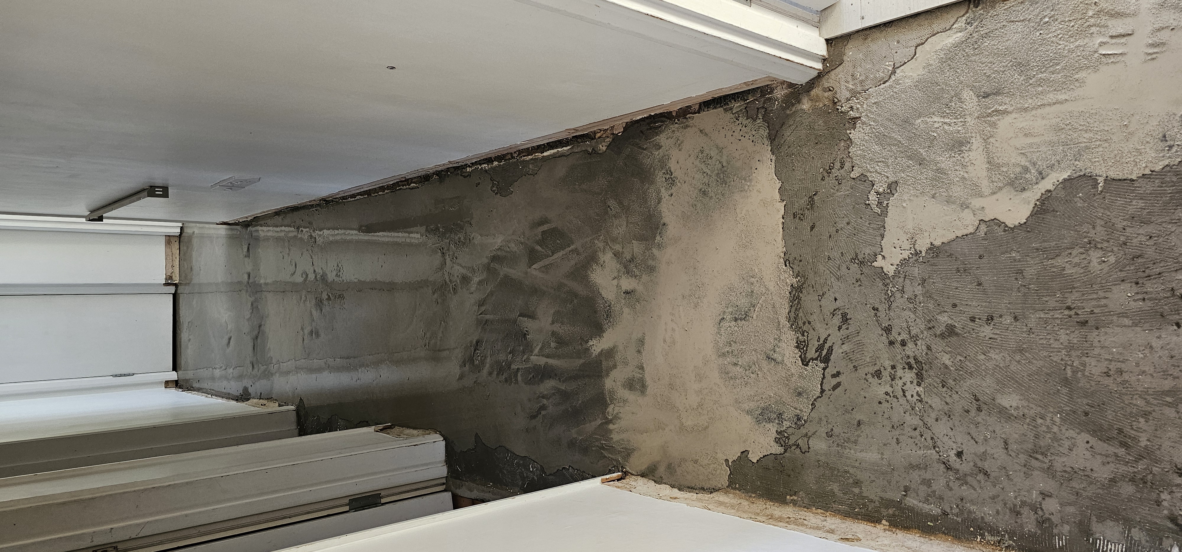 Parquet floor after sanding work in N5