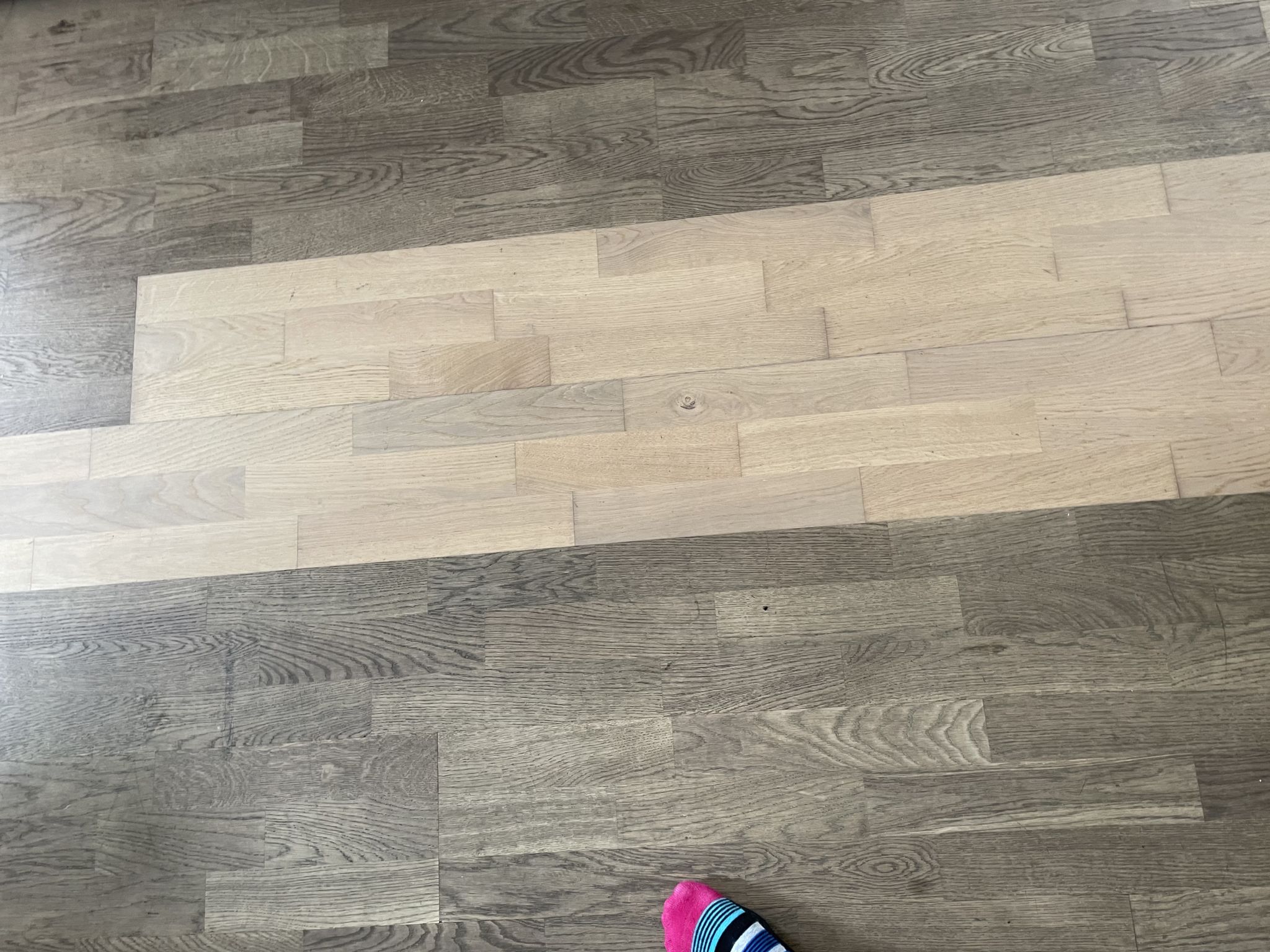 Floor condition before work at N7