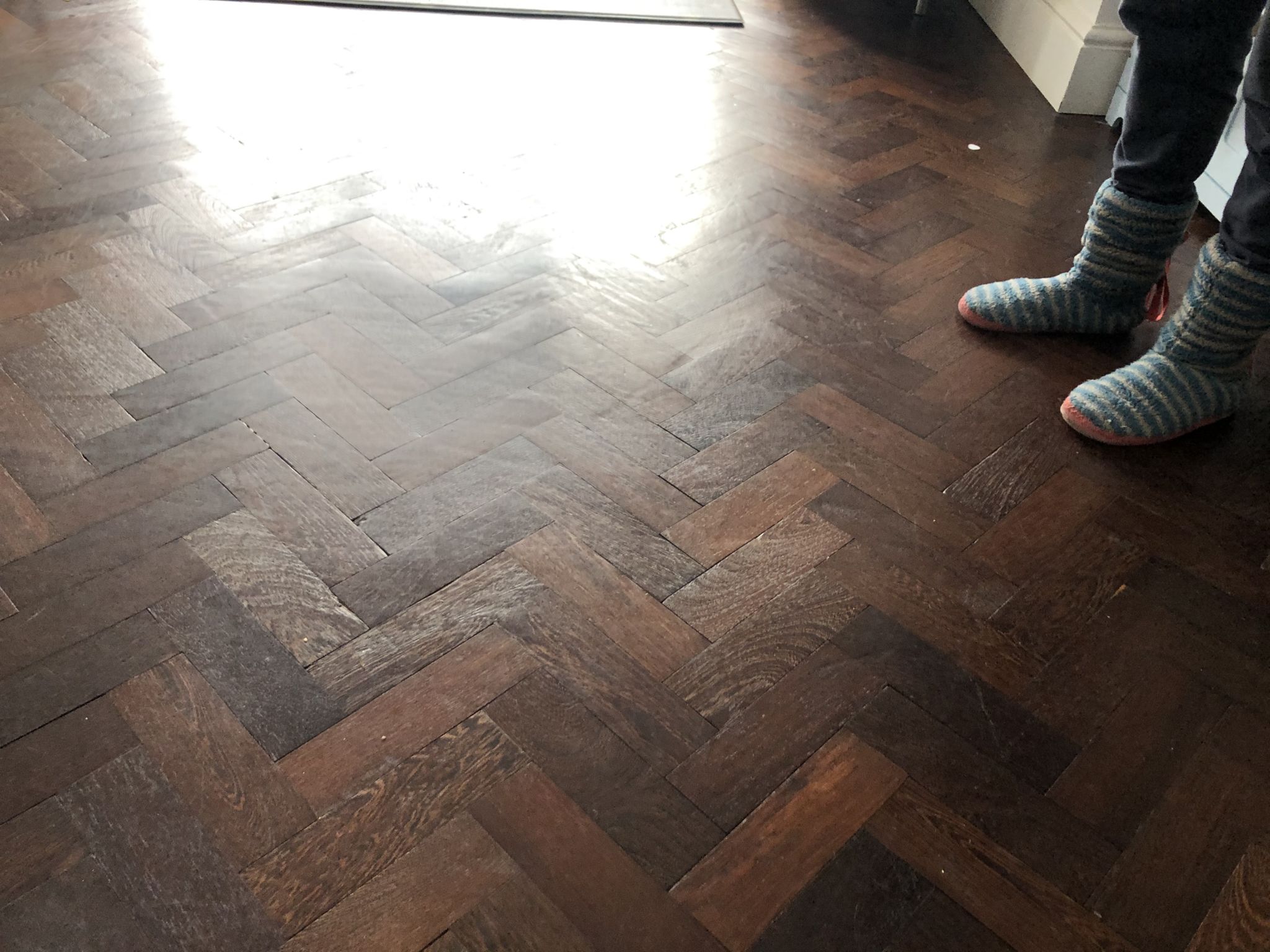 Floor condition before work at N8