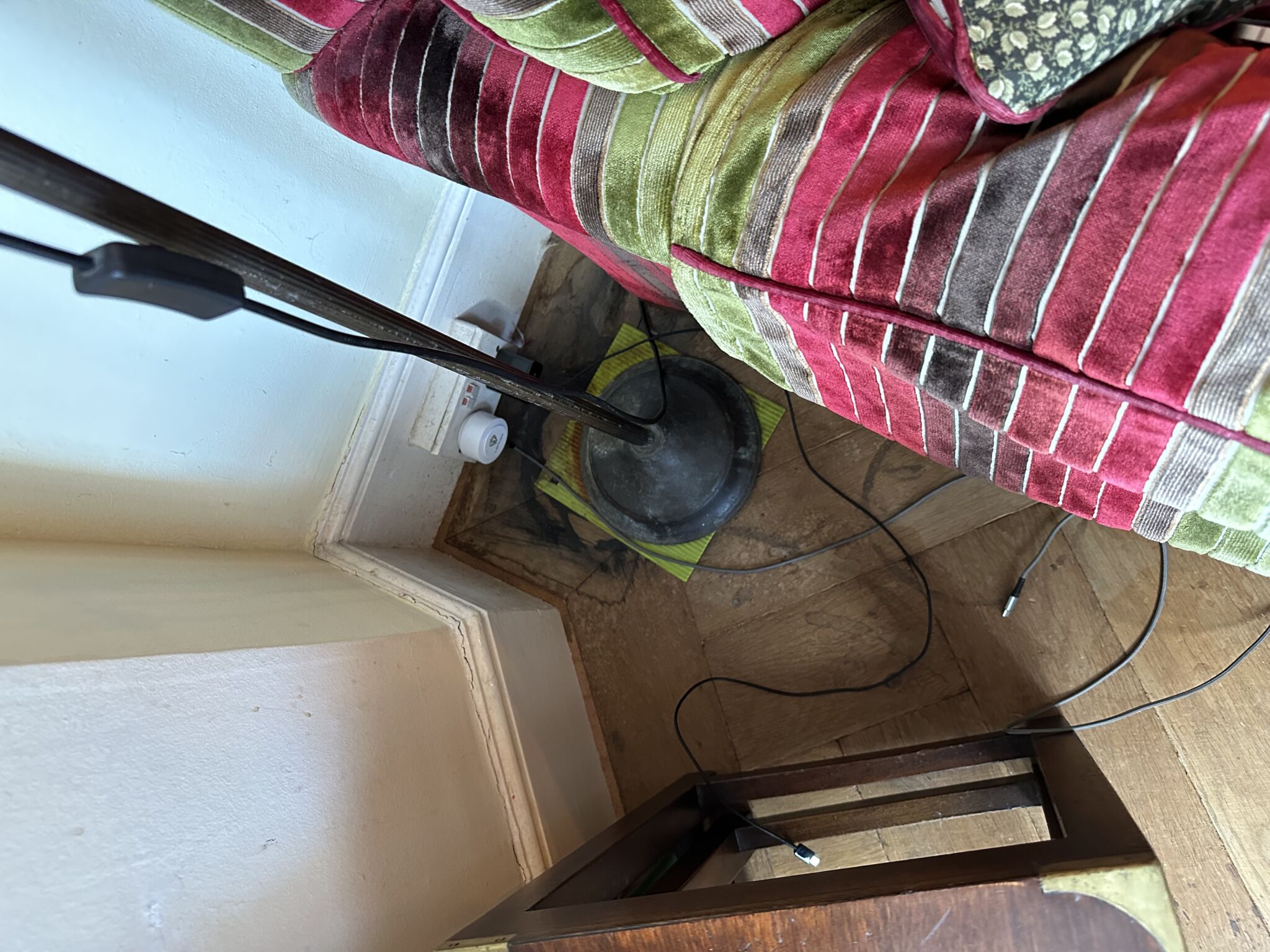 Floor condition before work at NW10