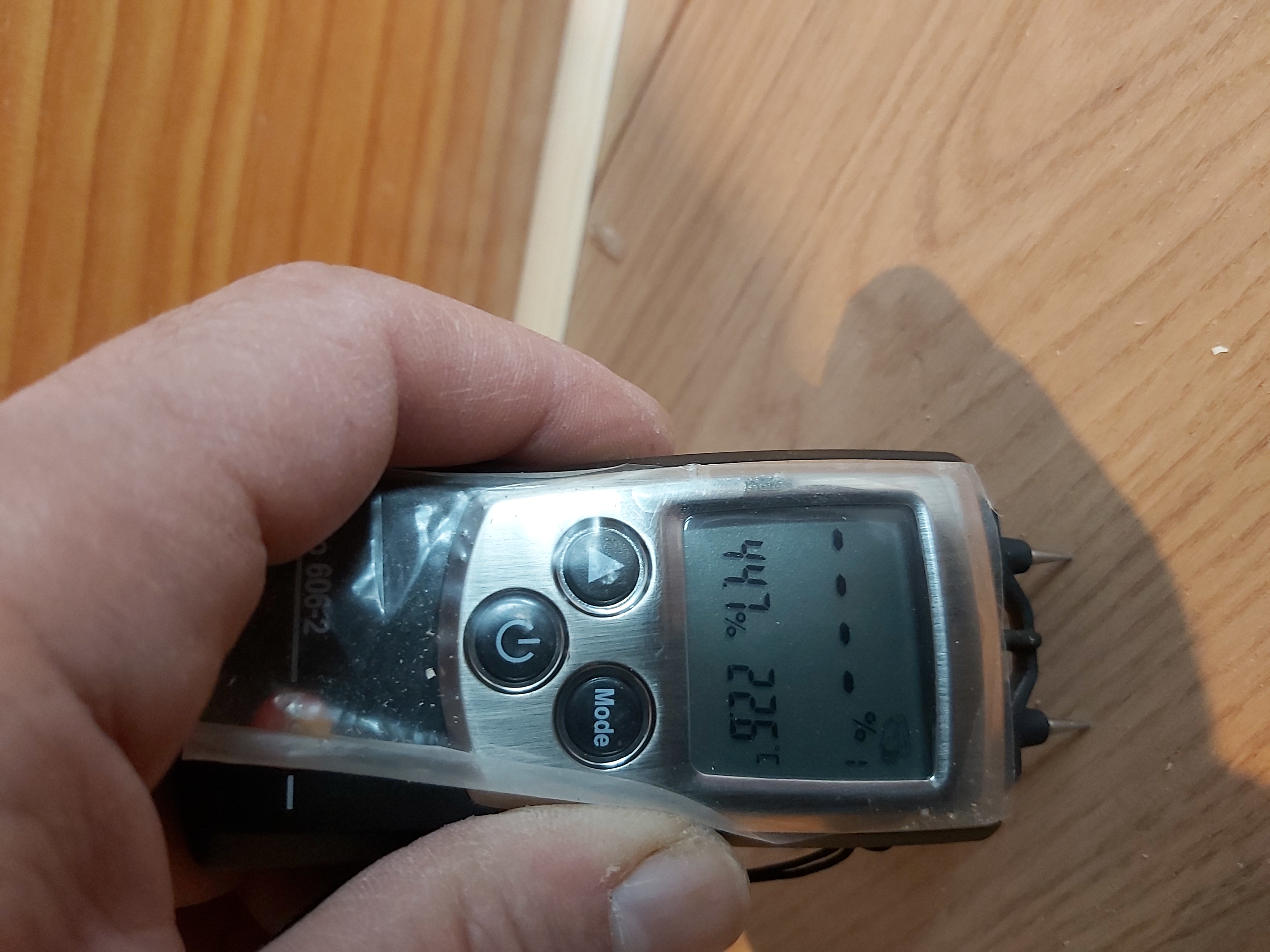 Engineered Wood floor after fitting work in NW10