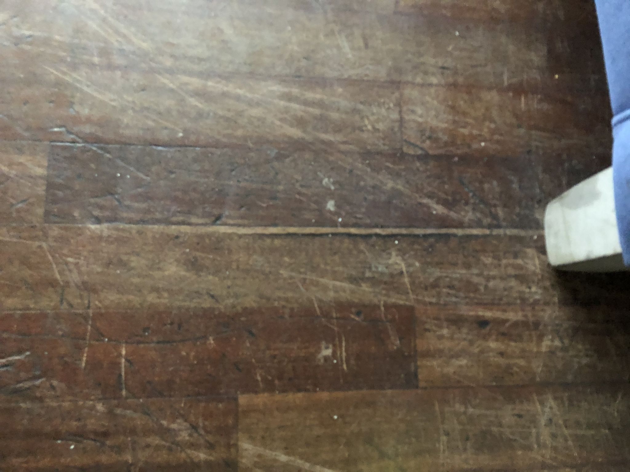 Floor condition before work at NW11