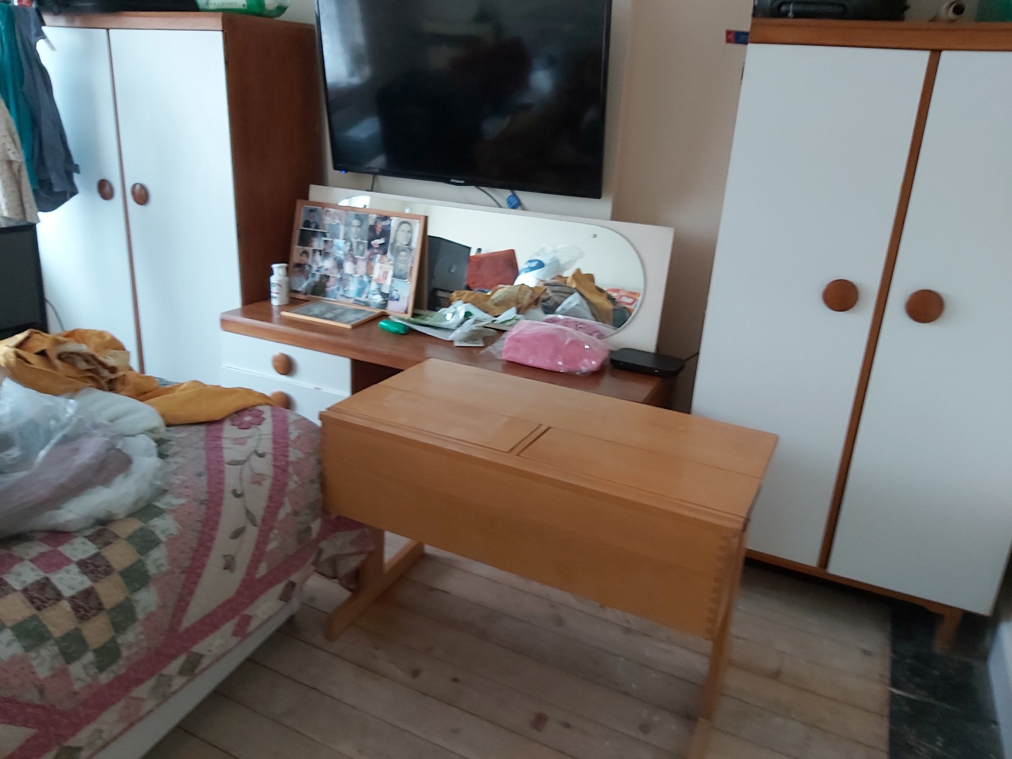 Engineered Wood floor after fitting work in NW2