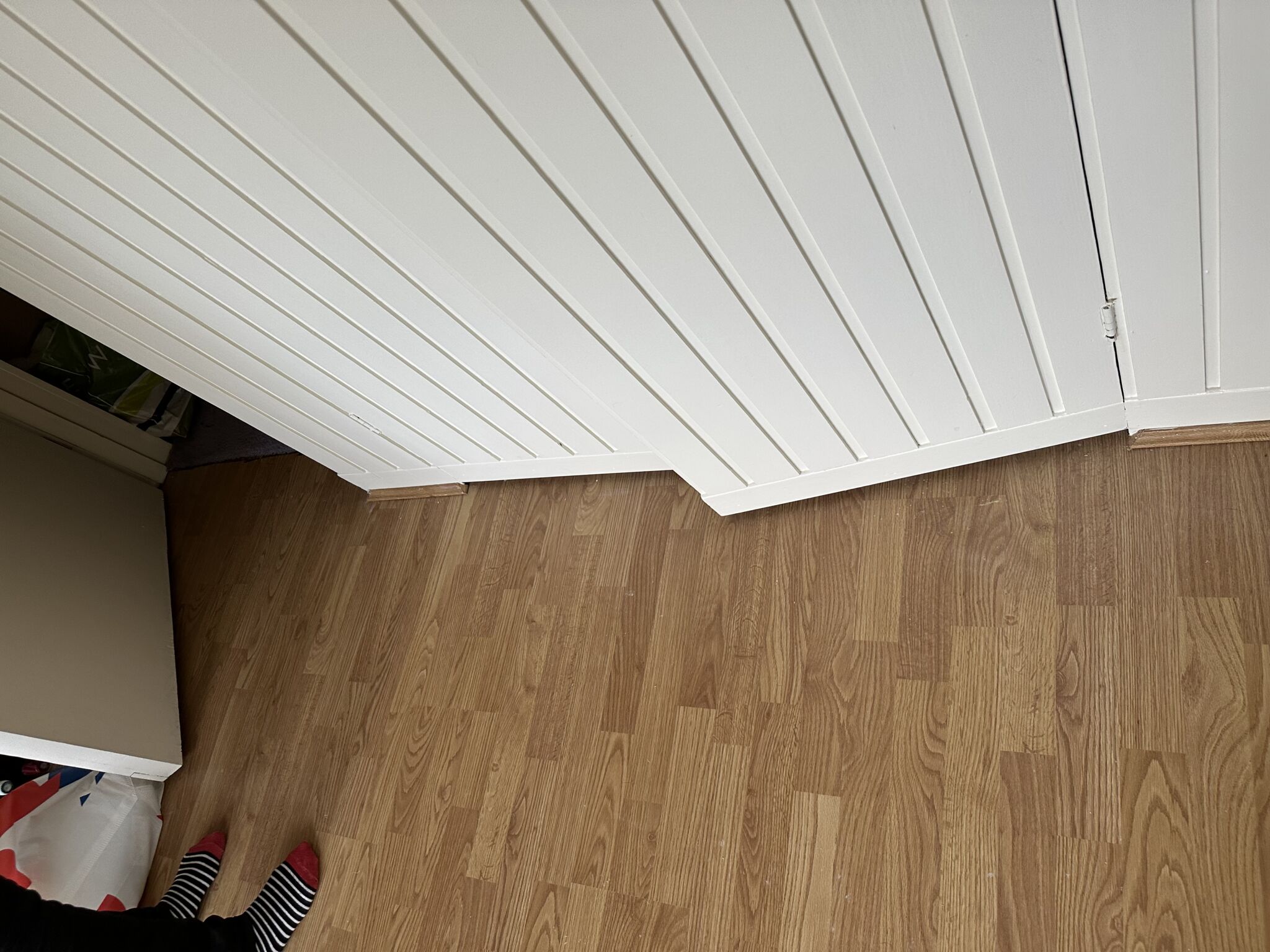 Floor condition before work at NW2