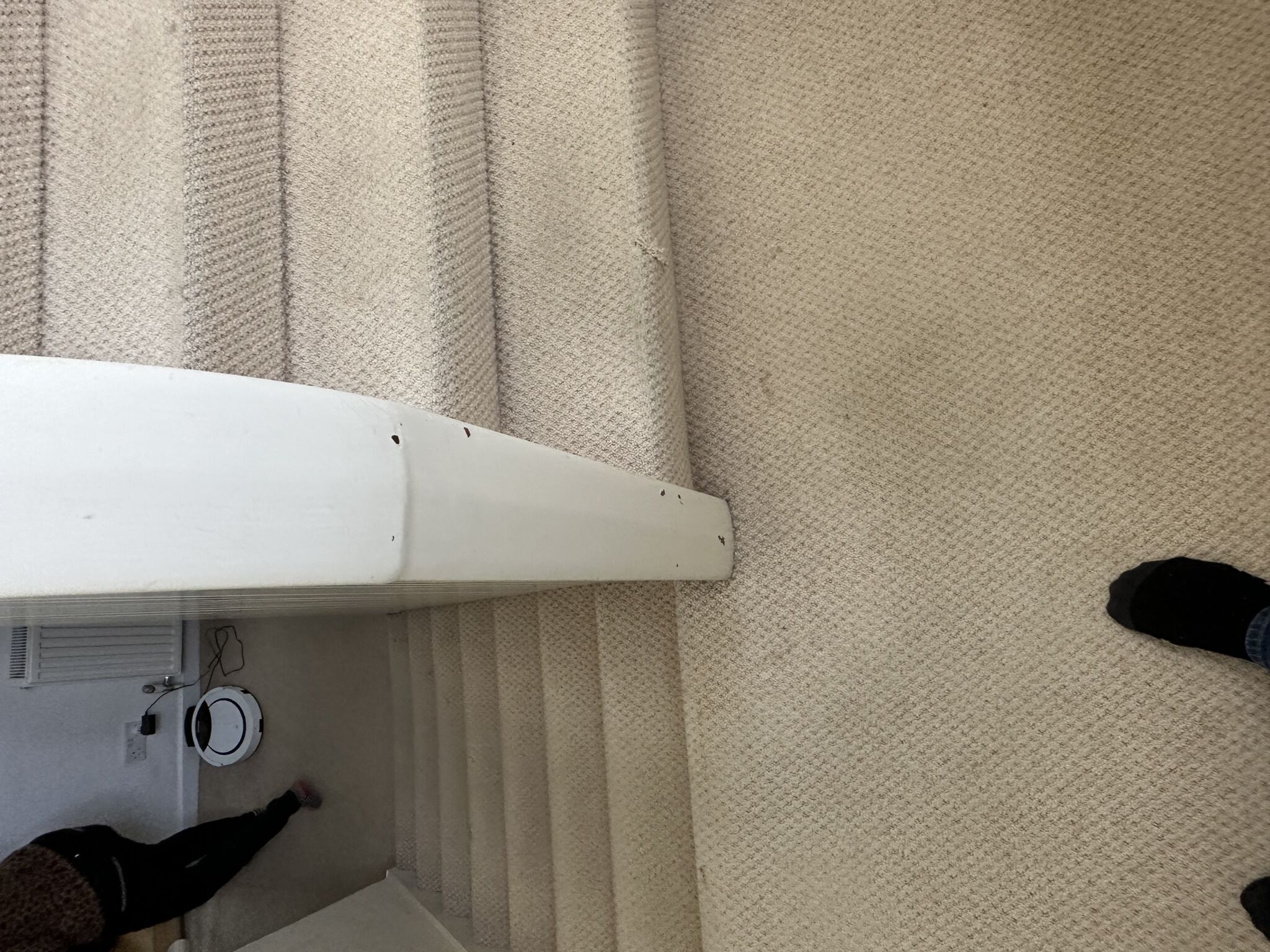 Floor condition before work at NW2