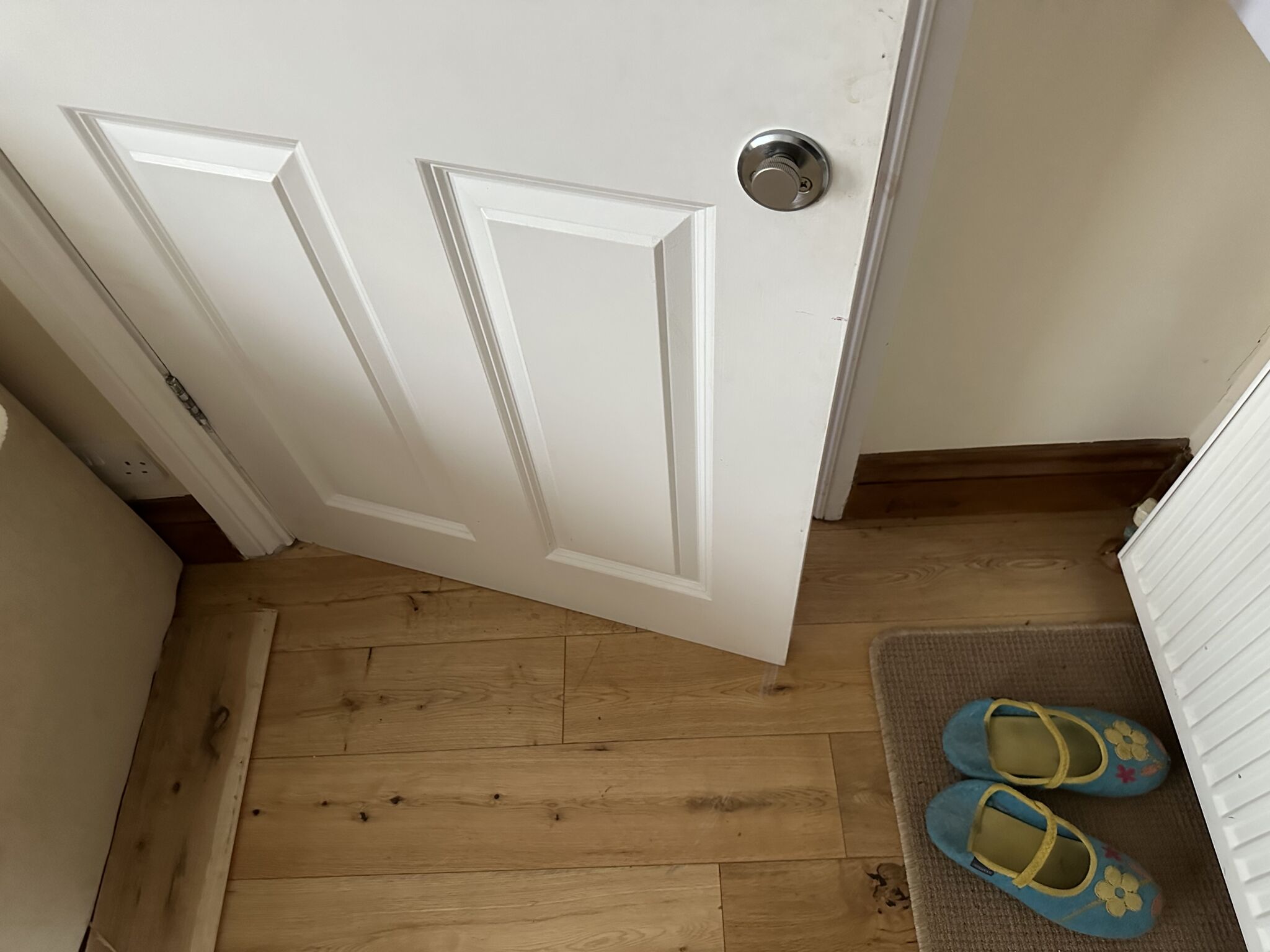 Floor condition before work at NW2