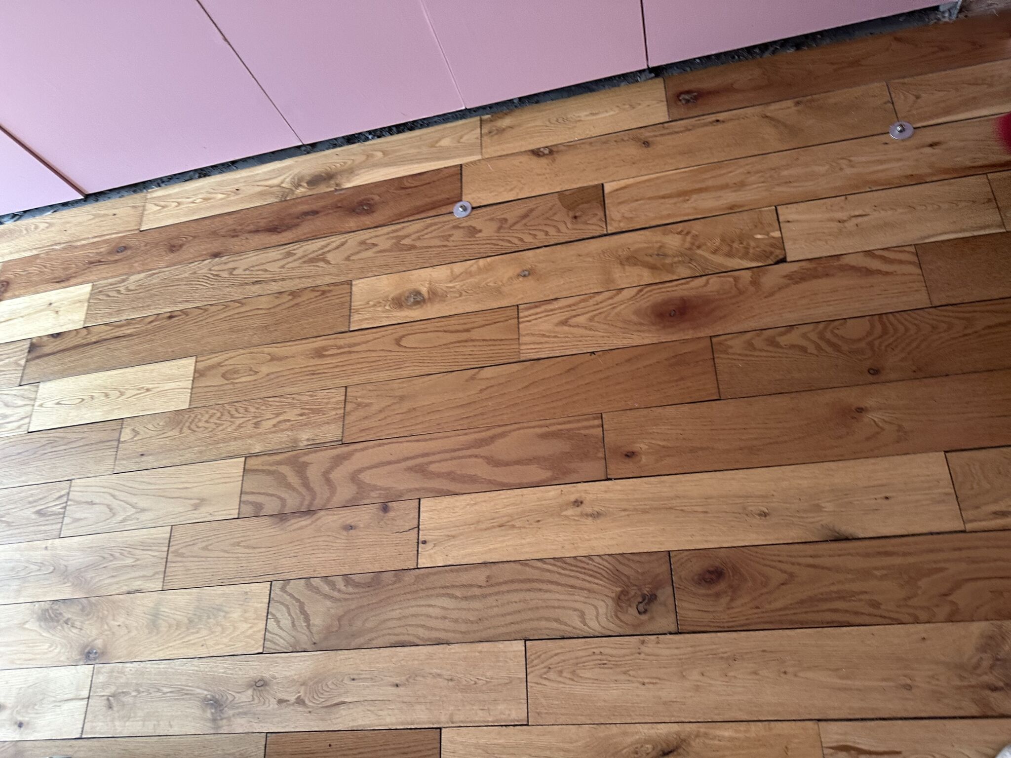 Floor condition before work at NW2