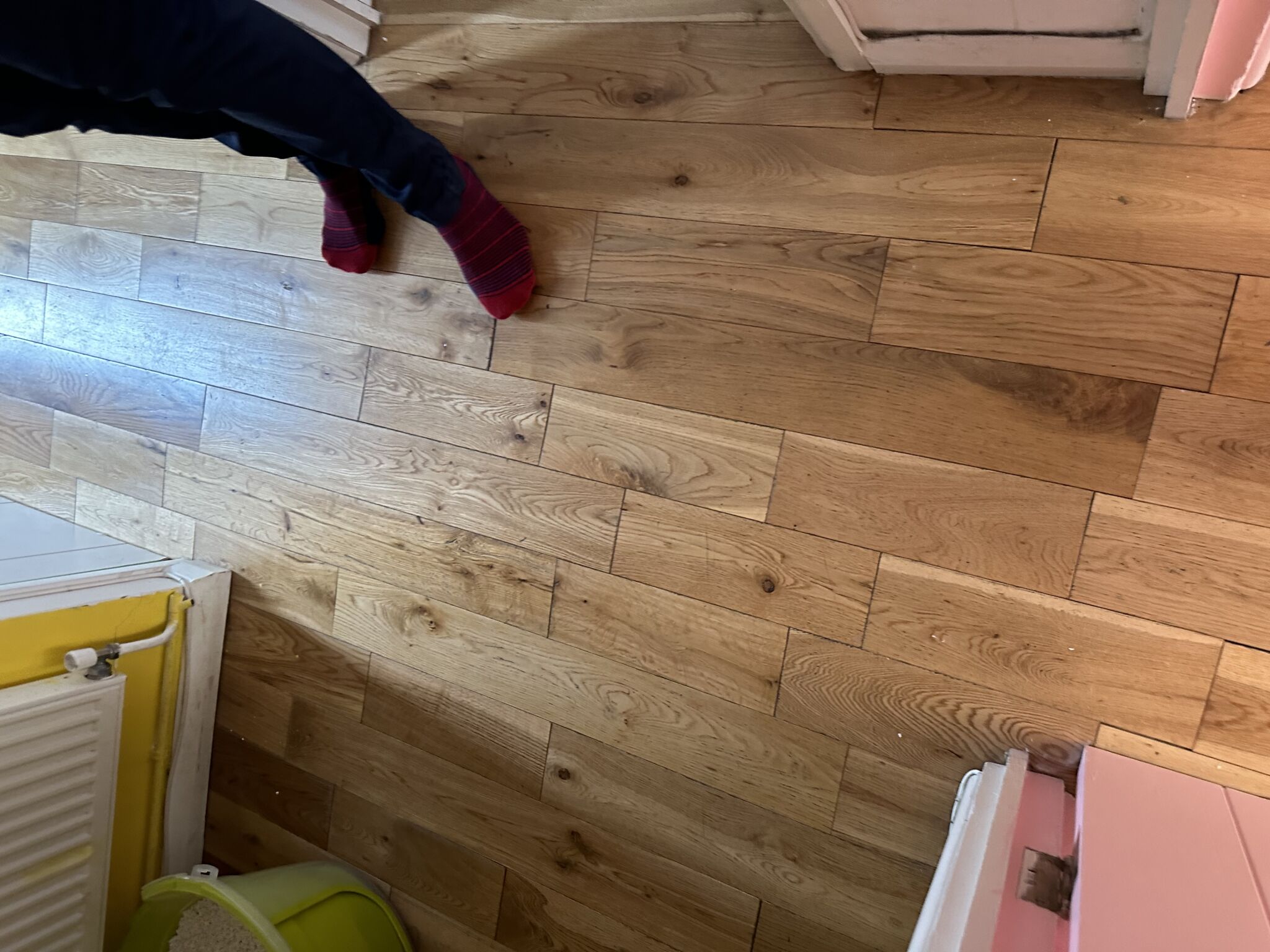 Floor condition before work at NW2