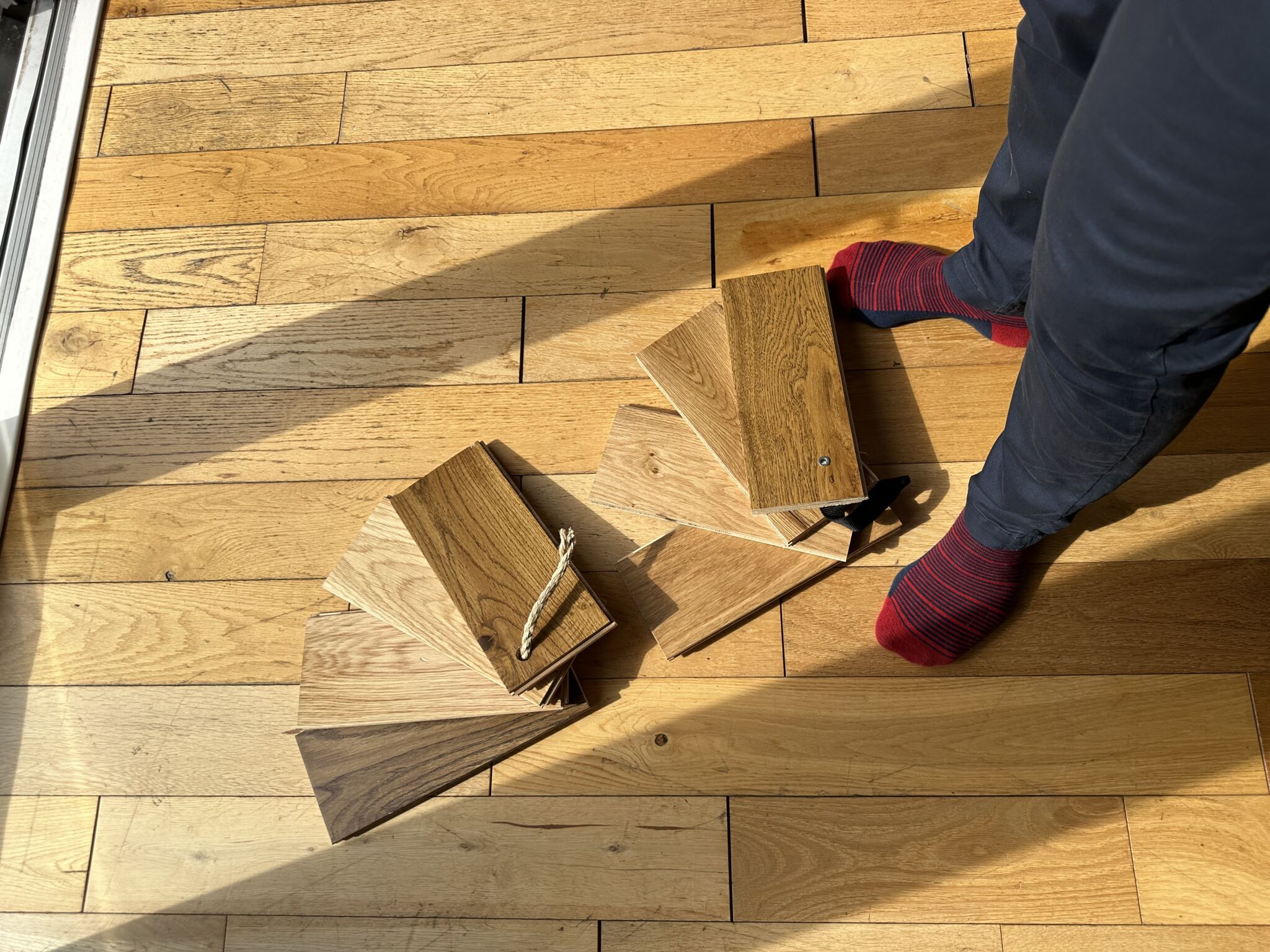 Floor condition before work at NW2