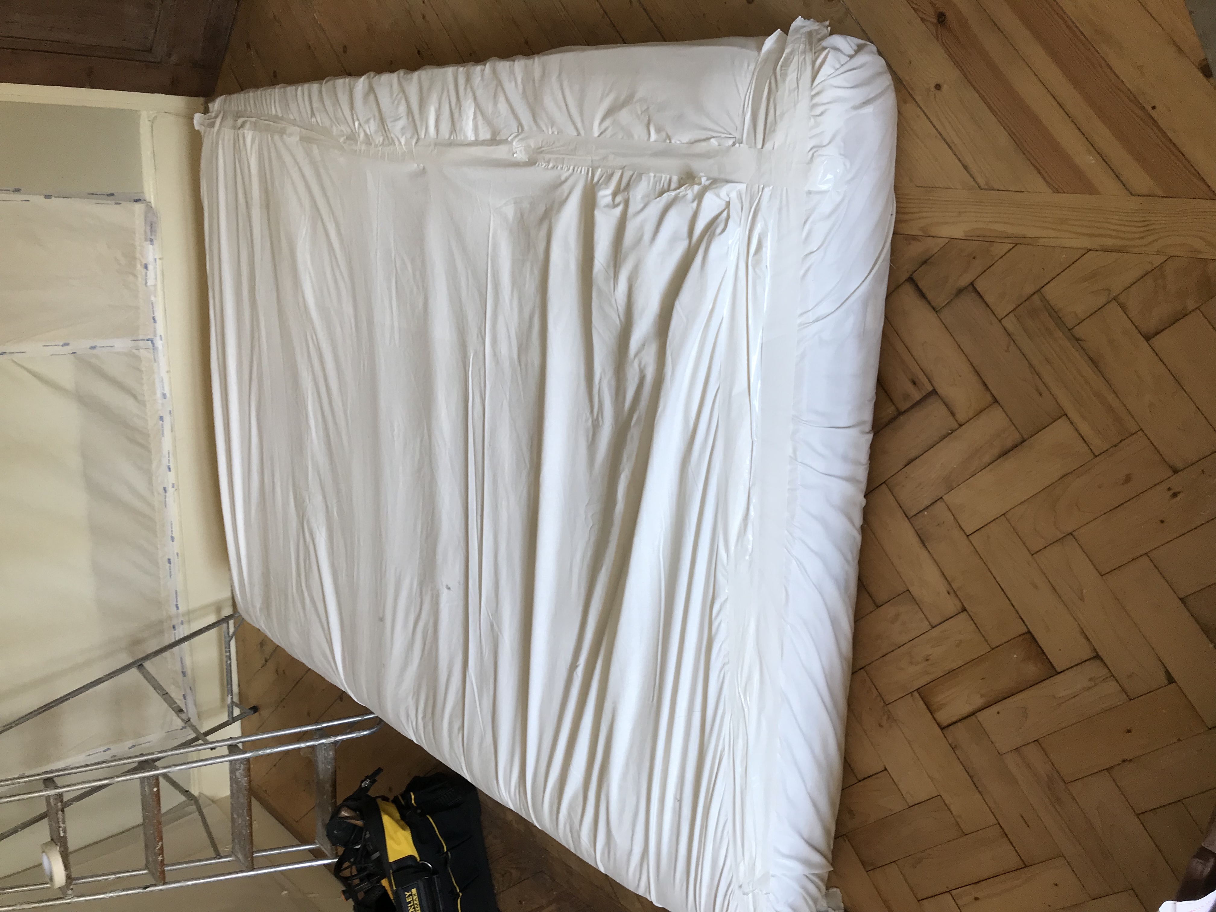 Hardwood floor after sanding work in NW2