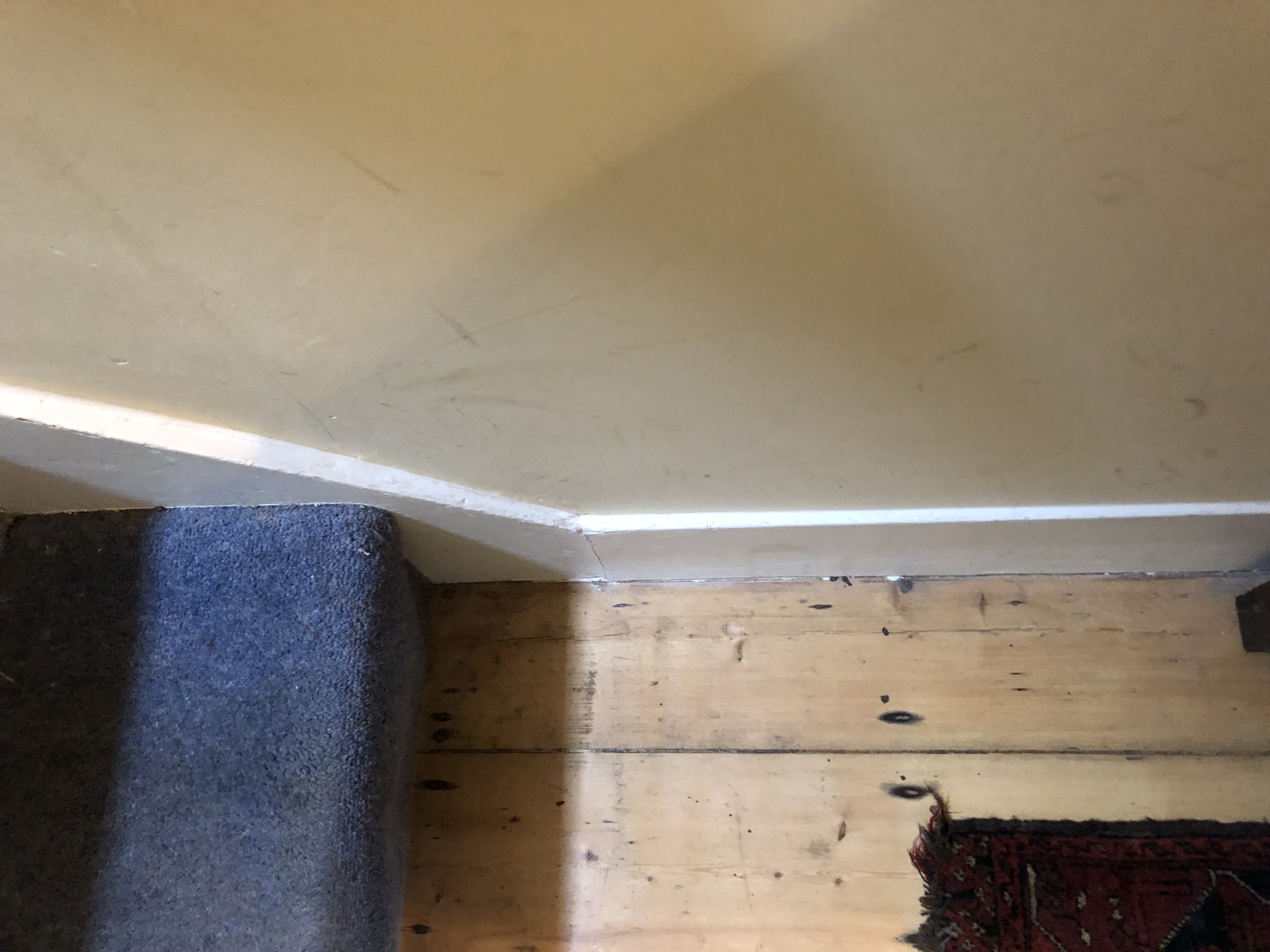 Floor condition before work at NW2