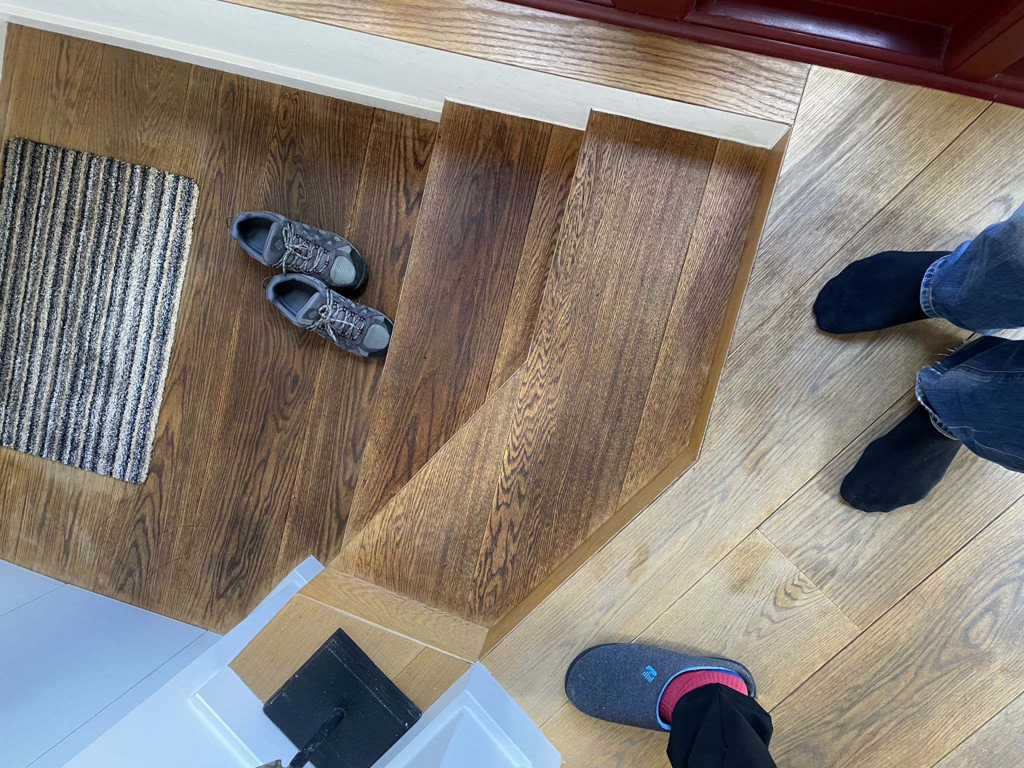 Floor condition before work at NW3