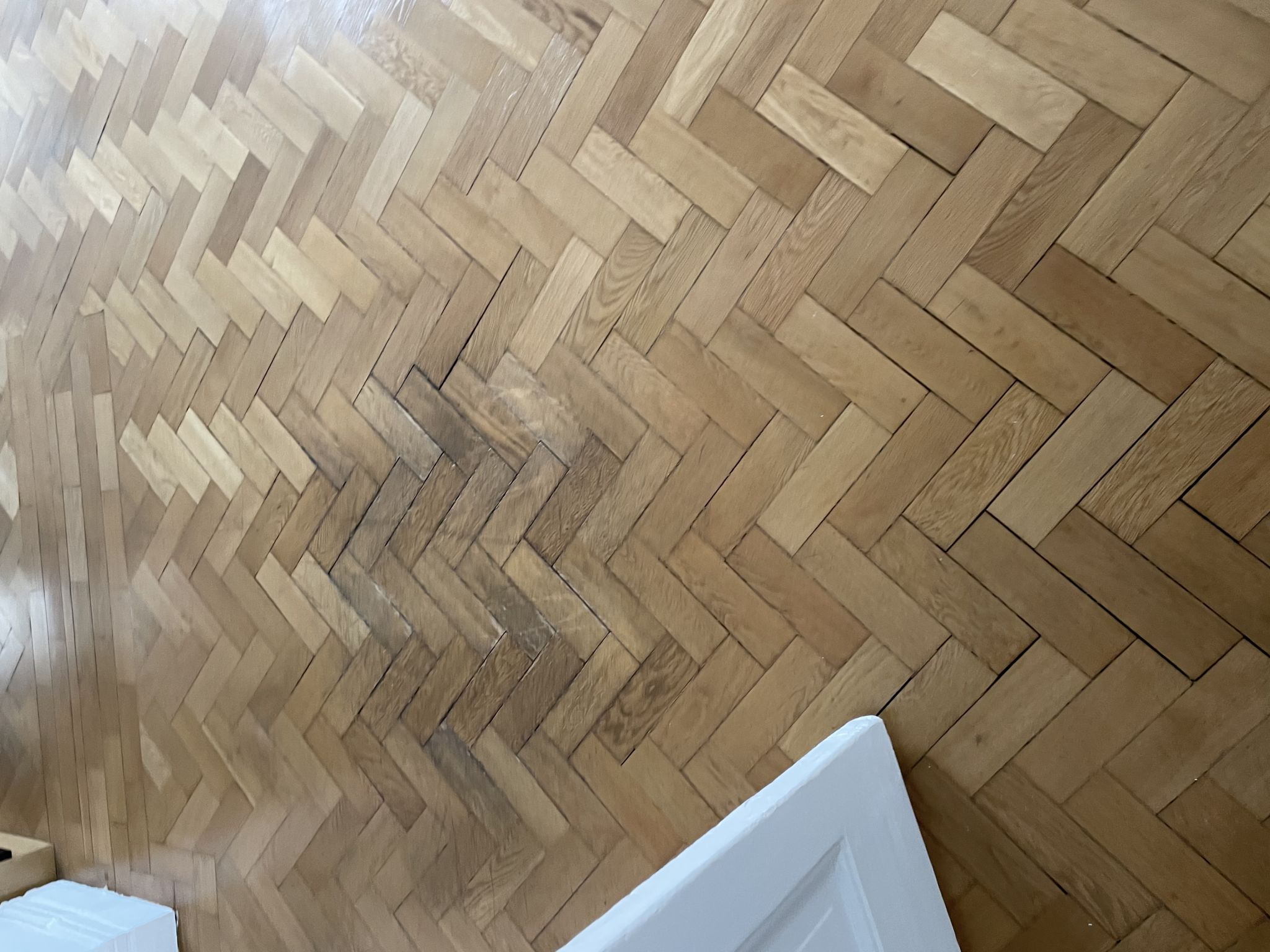 Floor condition before work at NW3