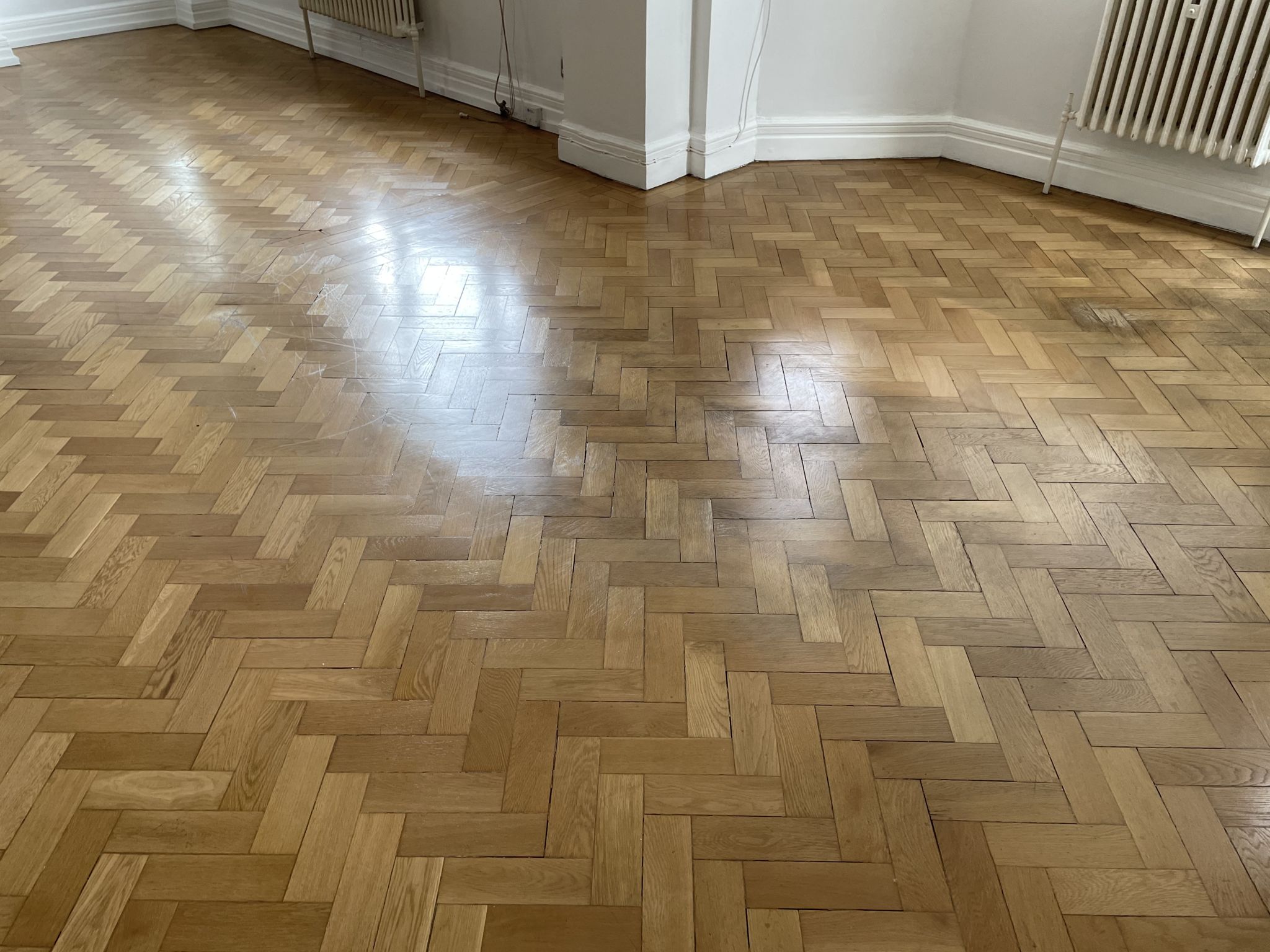 Floor condition before work at NW3