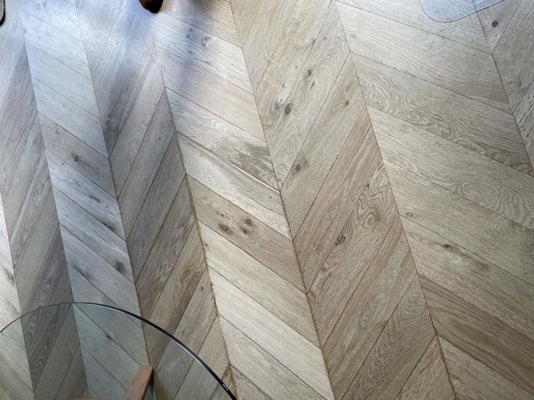Floor condition before work, Hampstead