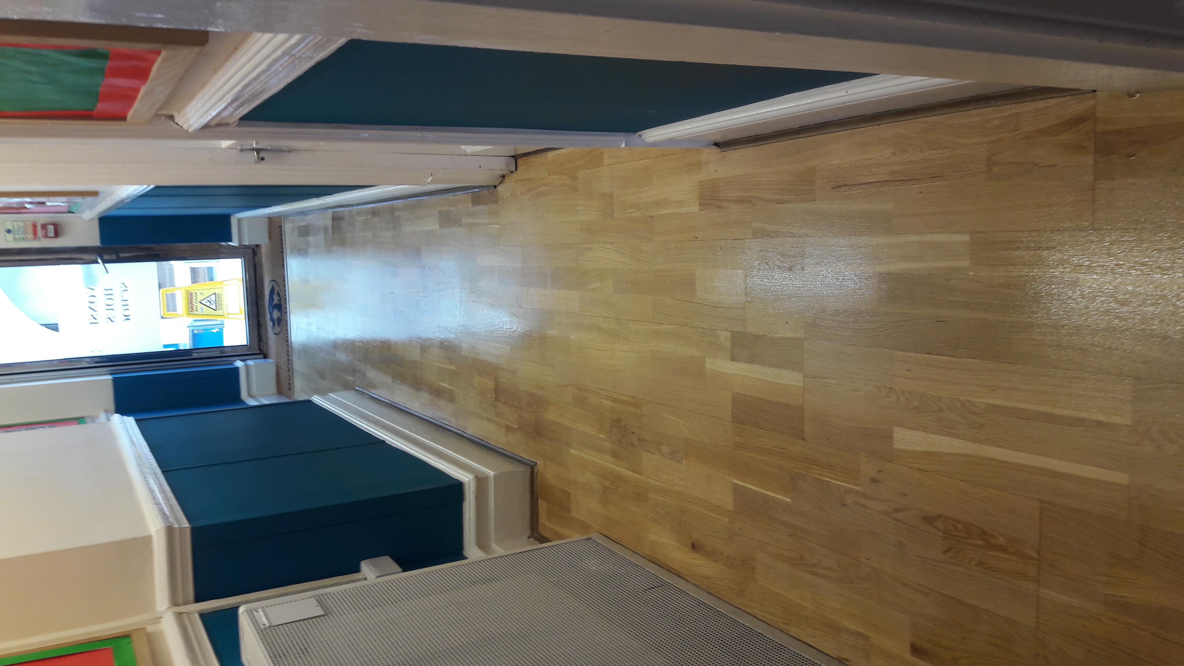 Engineered Wood floor after sanding work in NW3