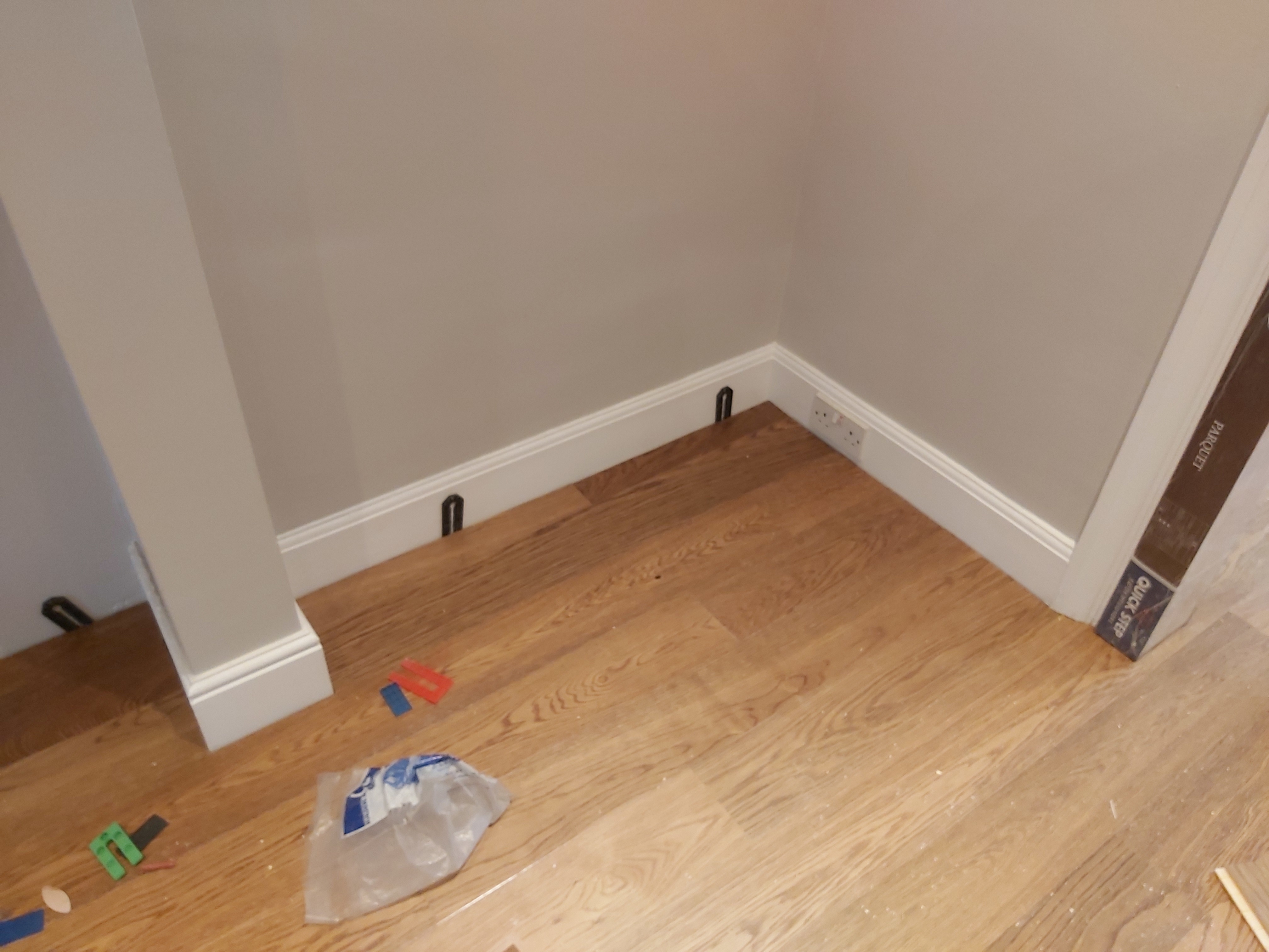 Engineered Wood floor after sanding work in NW4