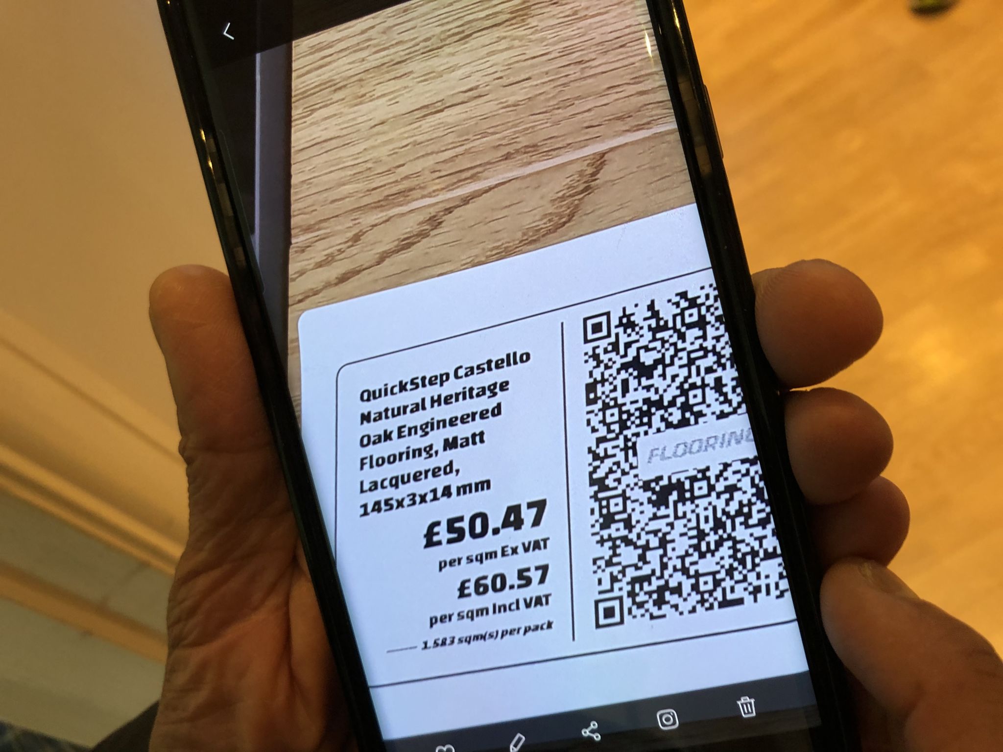 Floor condition before work at NW4