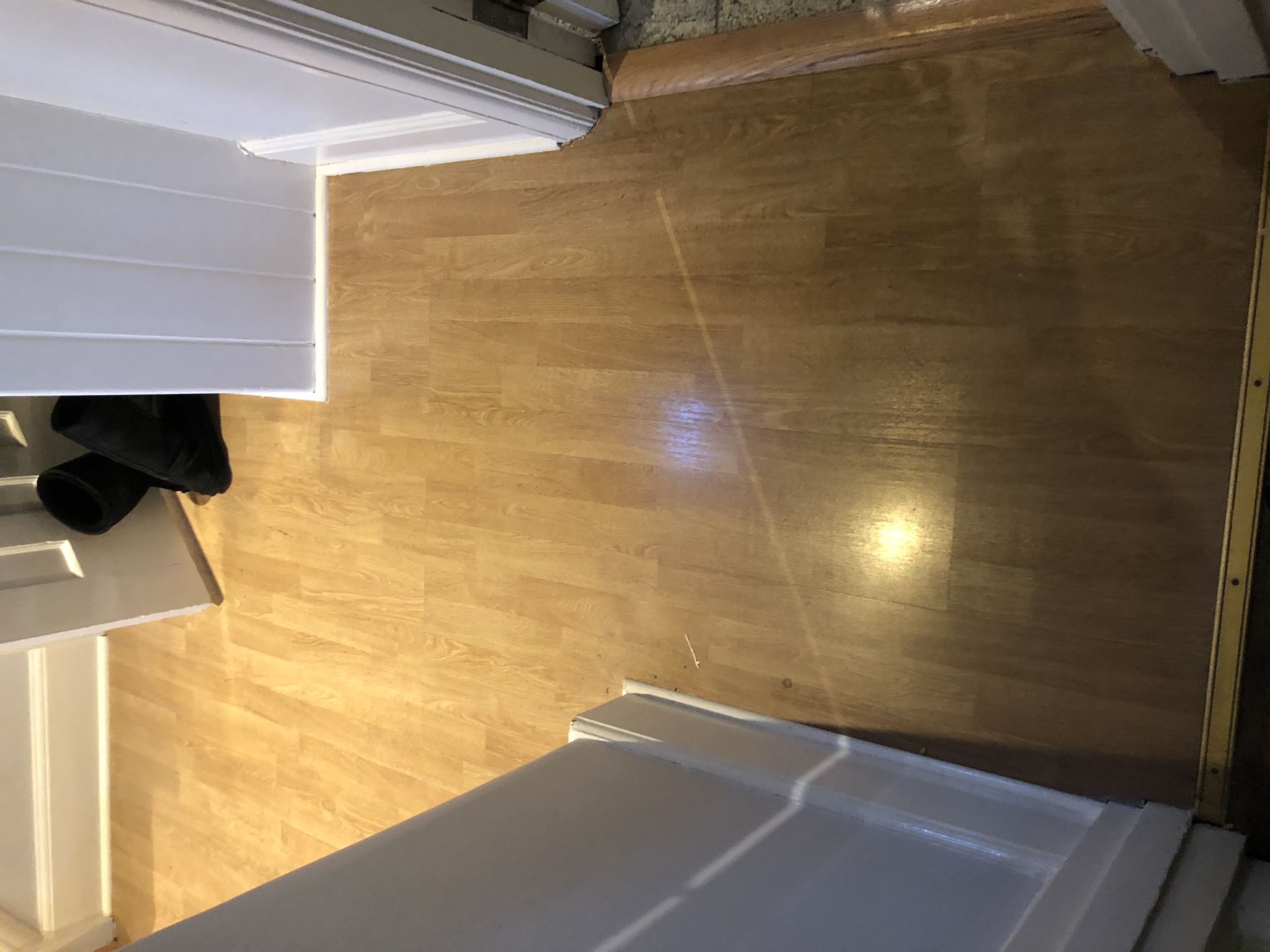 Floor condition before work at NW4