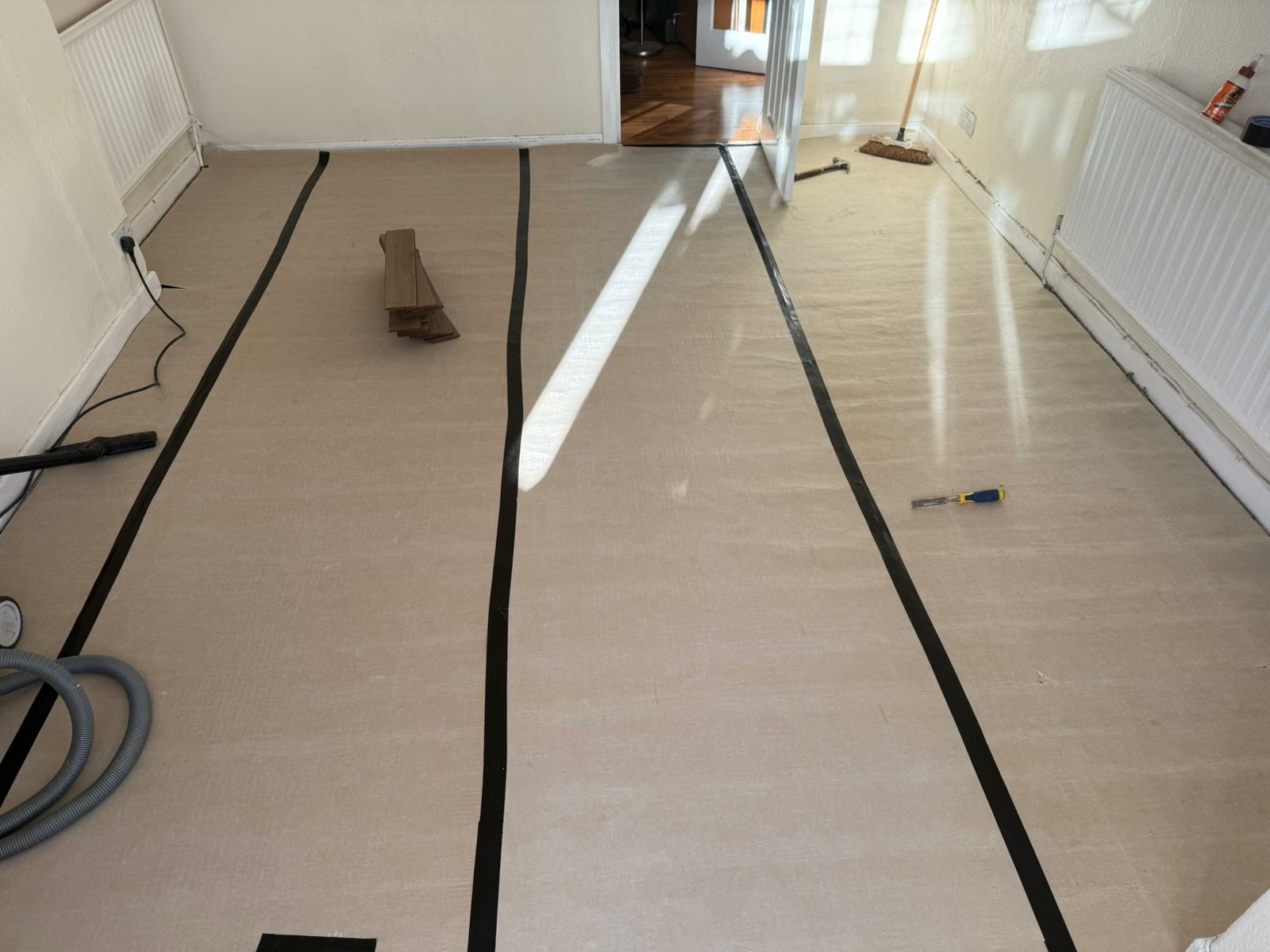 Completed floor, London