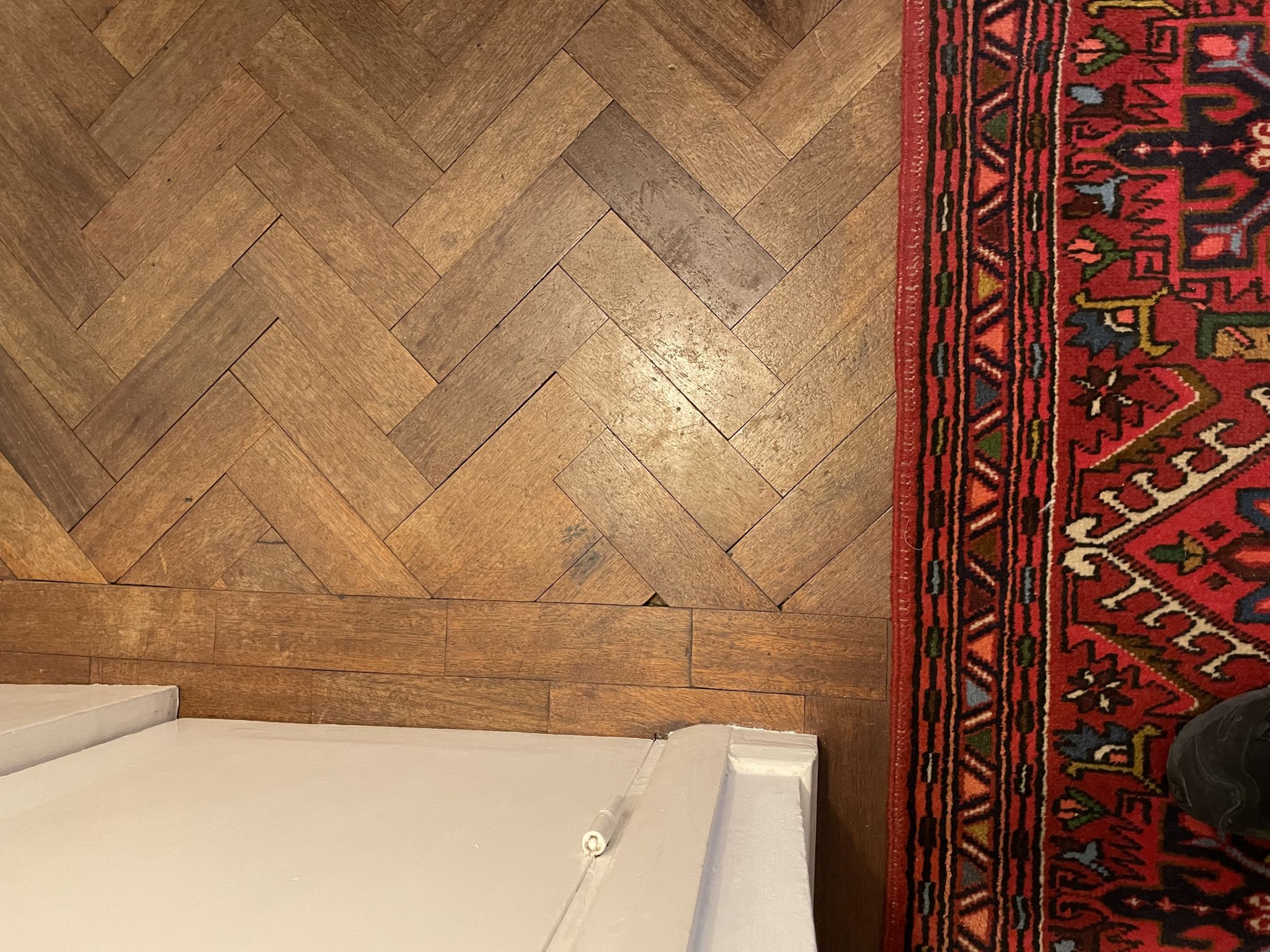 Floor condition before work at NW5