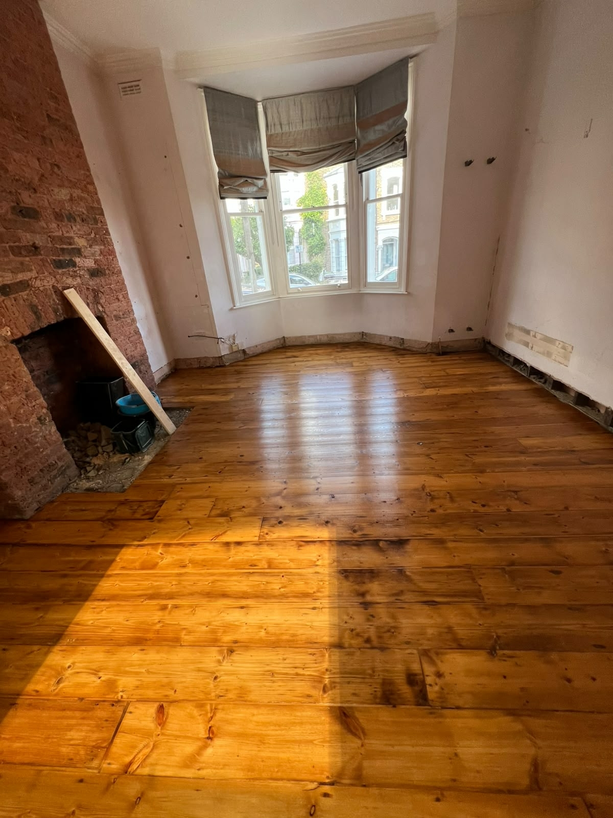 Completed floor, London