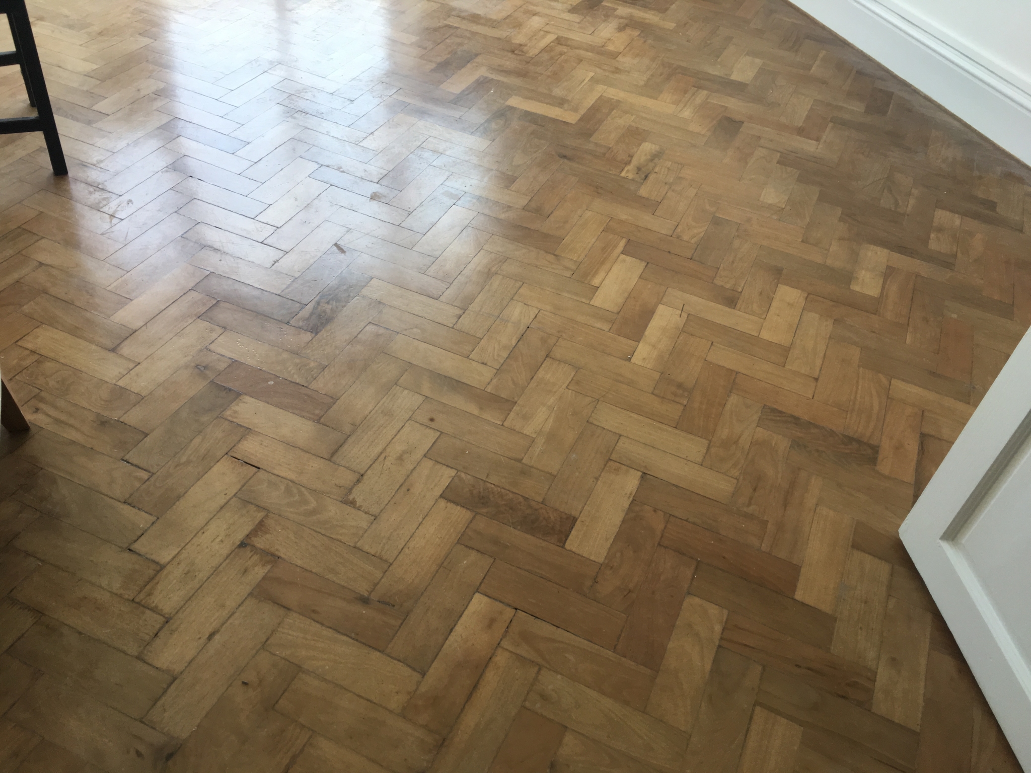 Floor condition before work at NW5