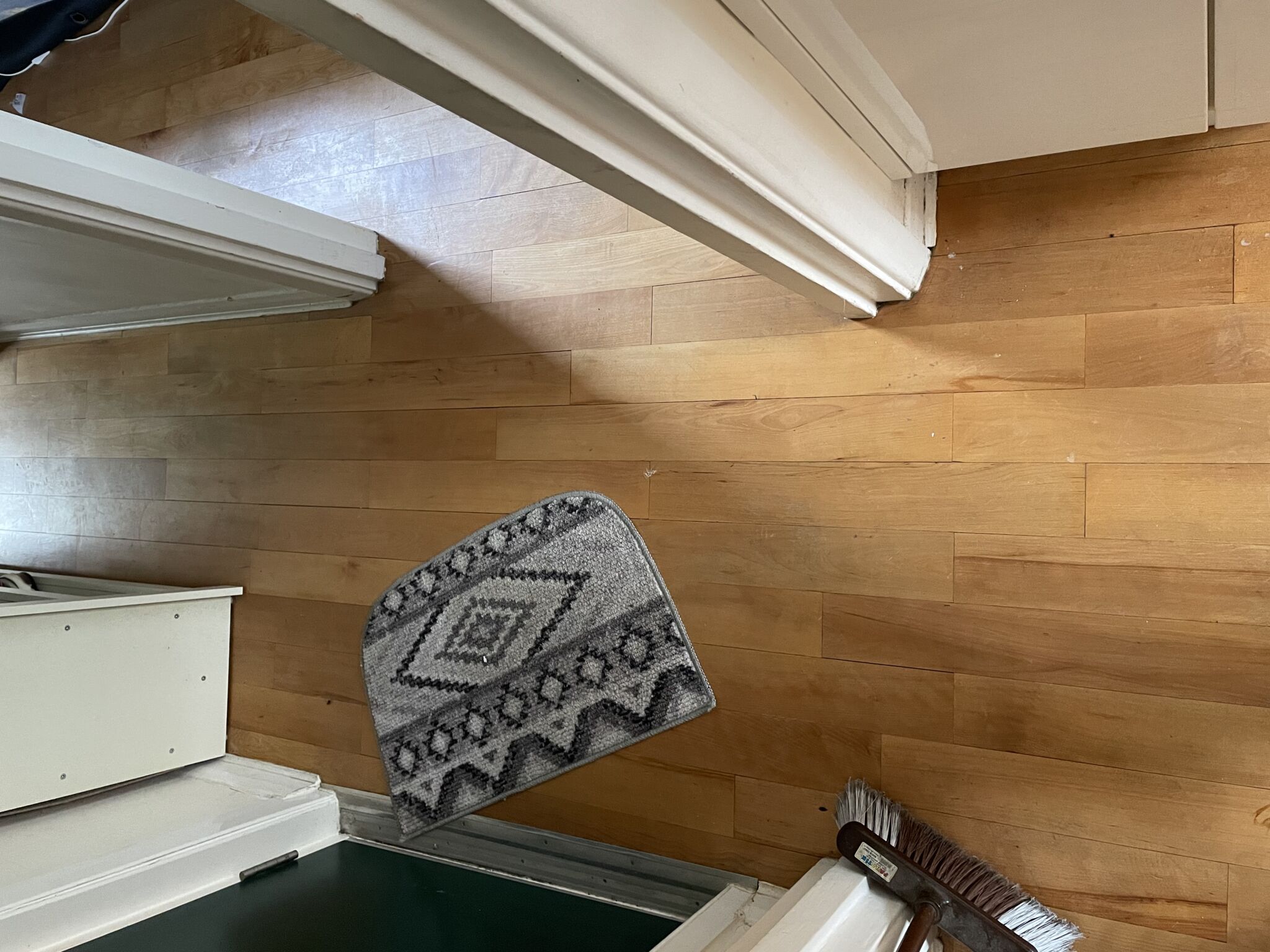 Floor condition before work at NW6