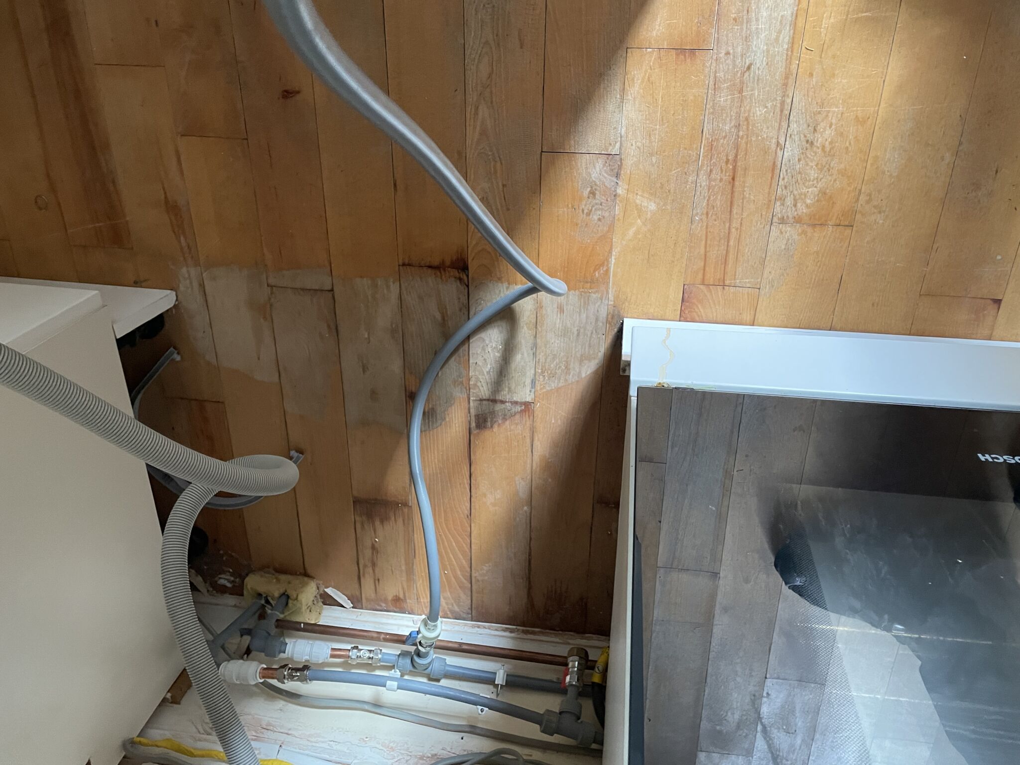 Floor condition before work at NW6